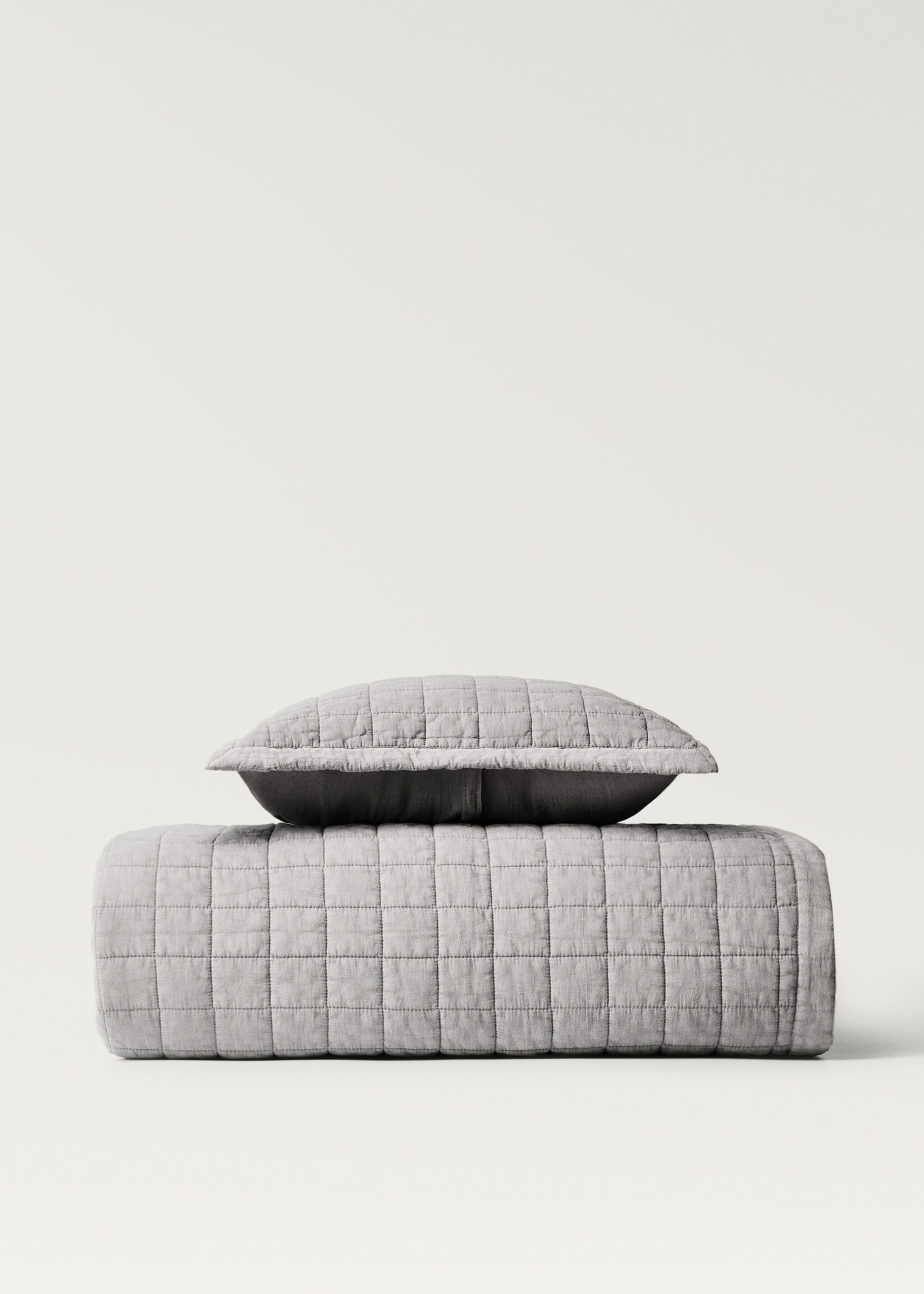 Conxa infantil cotó rentat quadres llit 90/105 cm - Detall de l'article 3