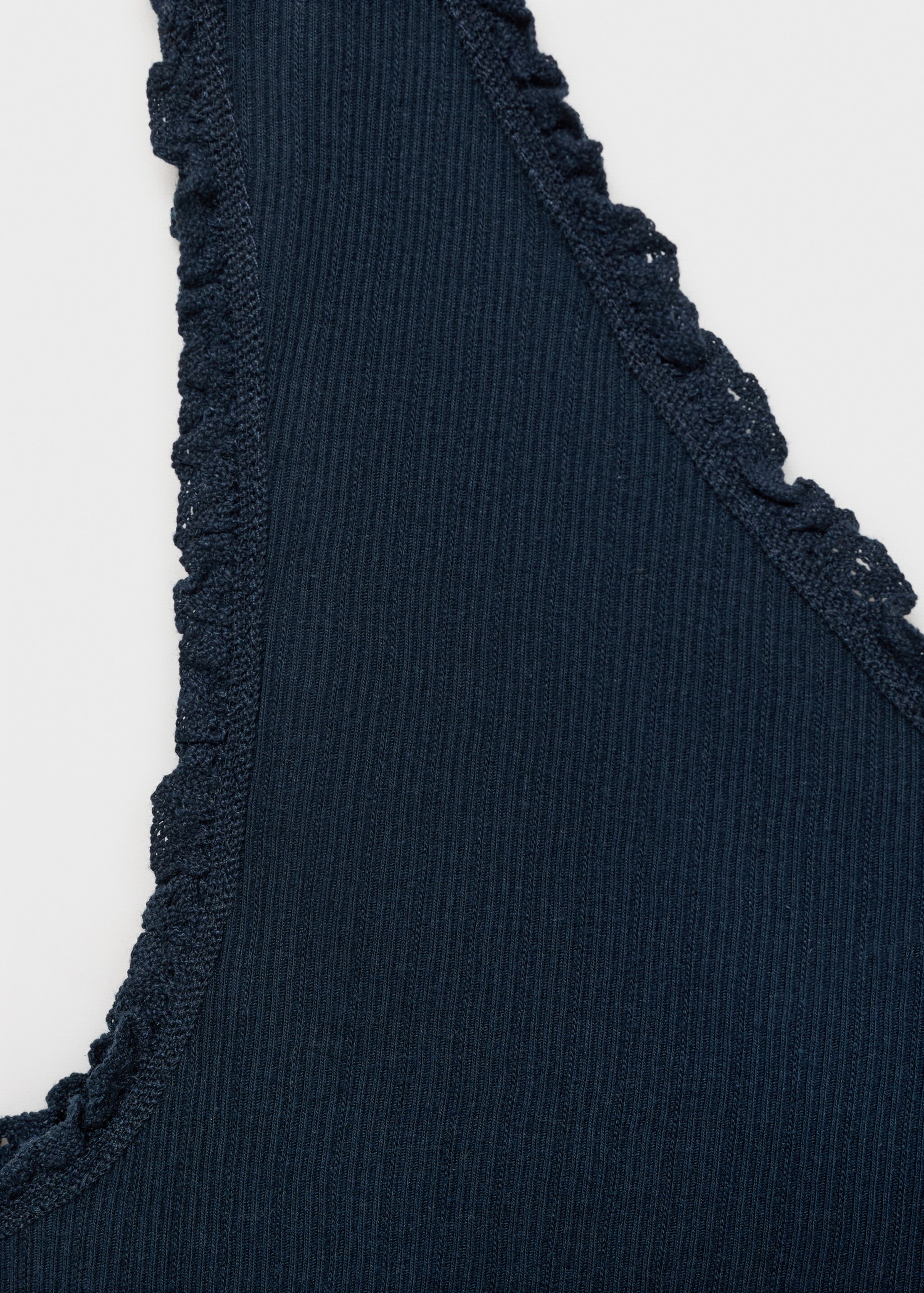 Lace asymmetric top - Details of the article 8