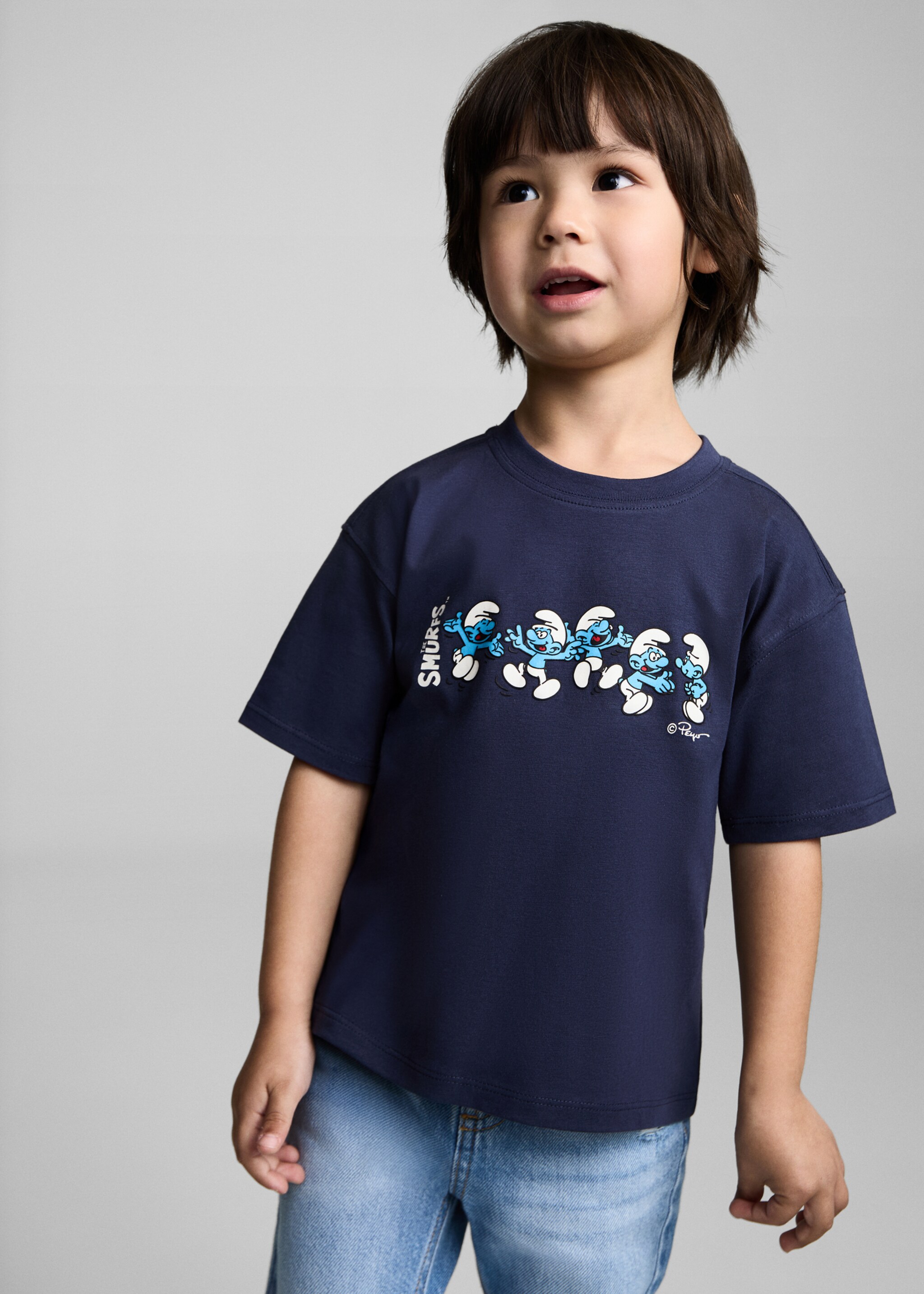 Smurfs T-shirt - Medium plane