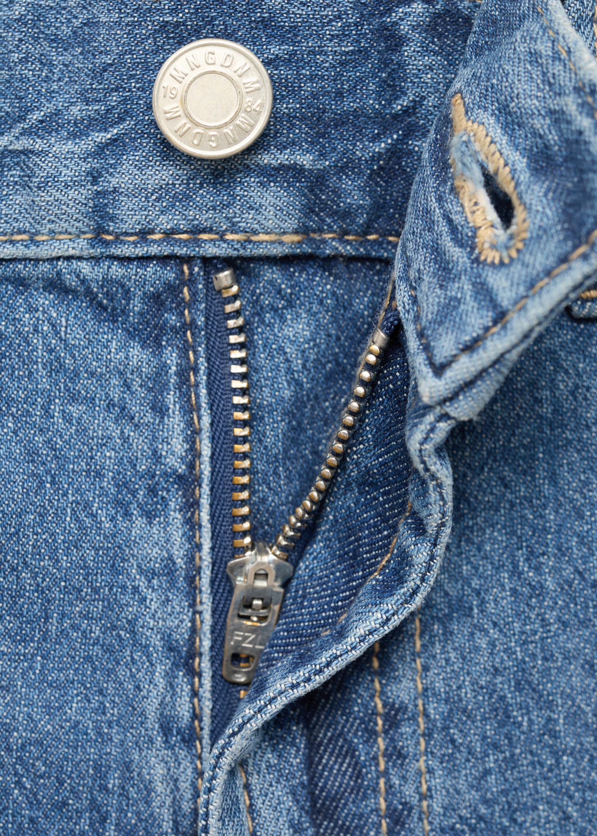 Jeans wideleg tiro alto - Detalle del artículo 8