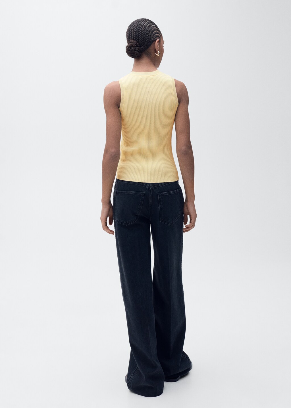 Ribbed knit top - image 3