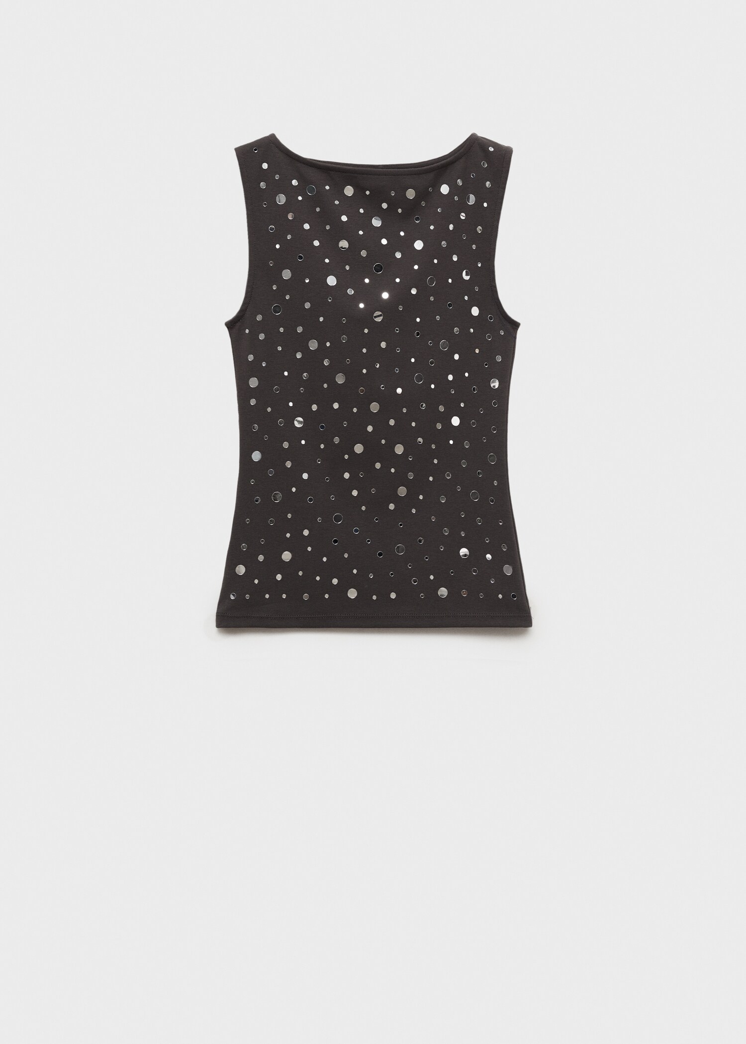 Cotton top with sequin detail - Article without model
