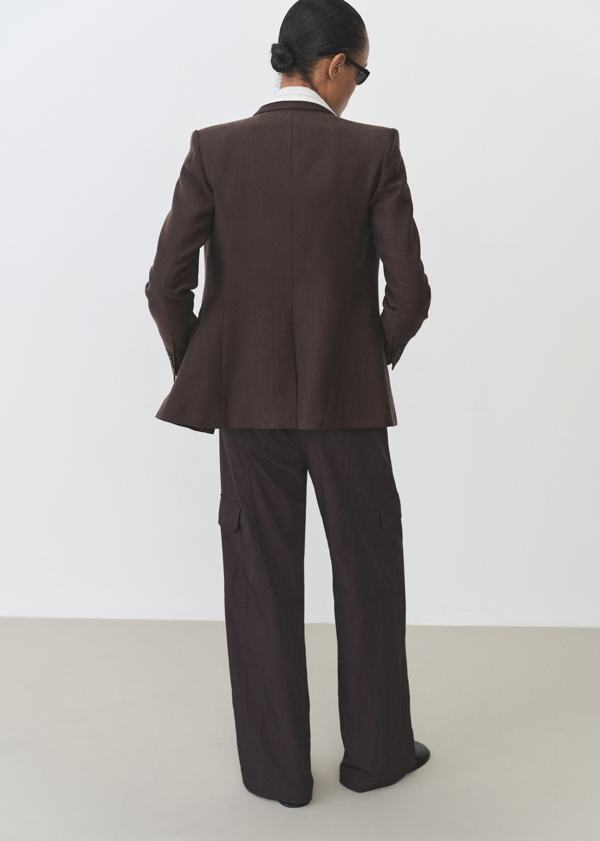 Soft cargo trousers - Reverse of the article