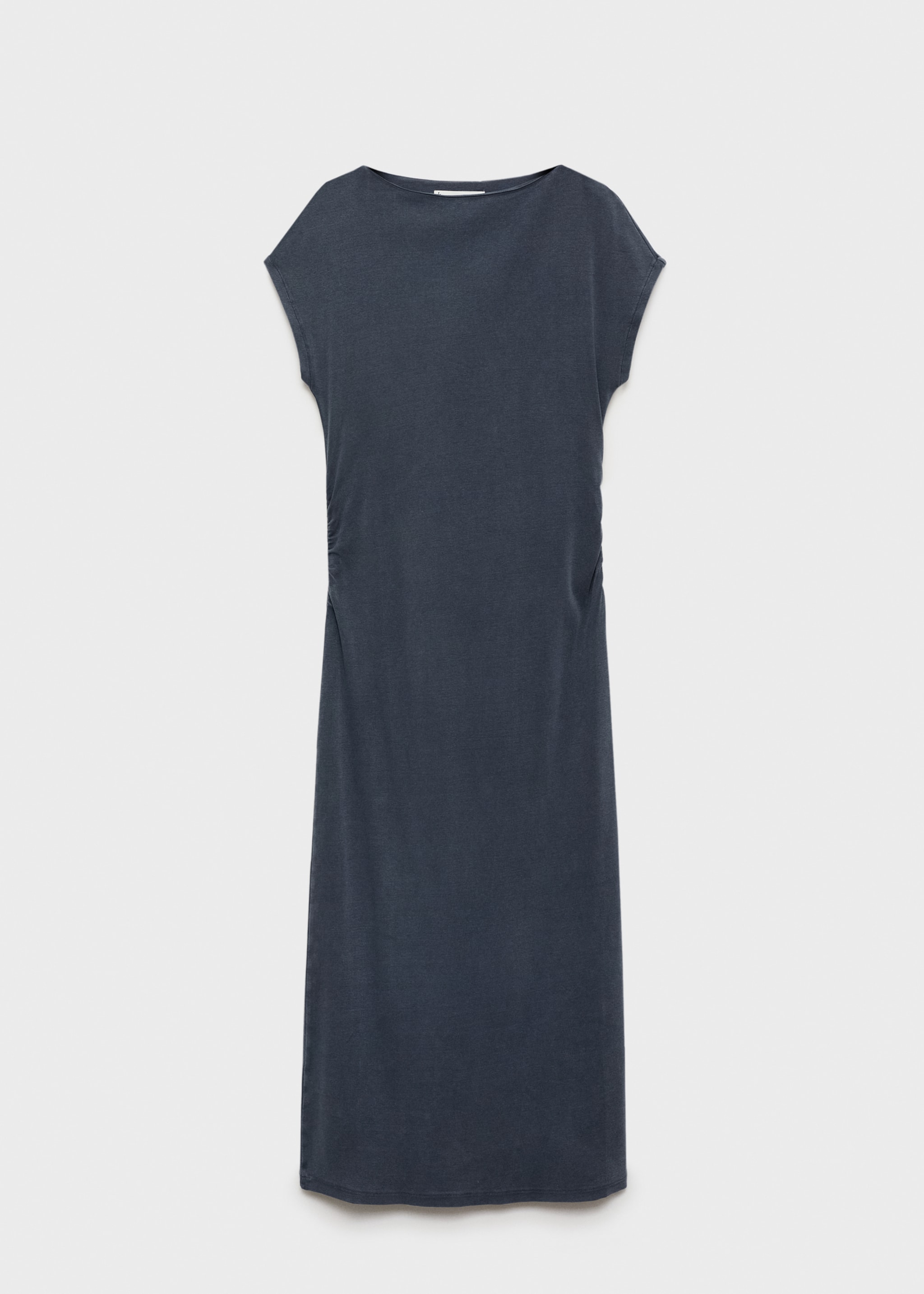 Vestido algodón fruncidos laterales - Artículo sin modelo