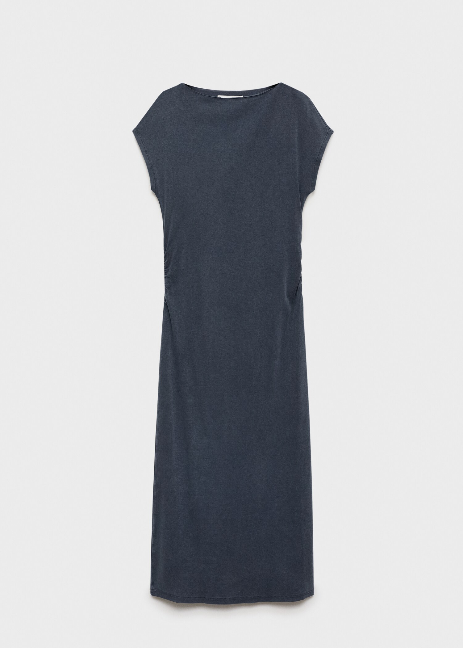 Vestido algodón fruncidos laterales - Artículo sin modelo