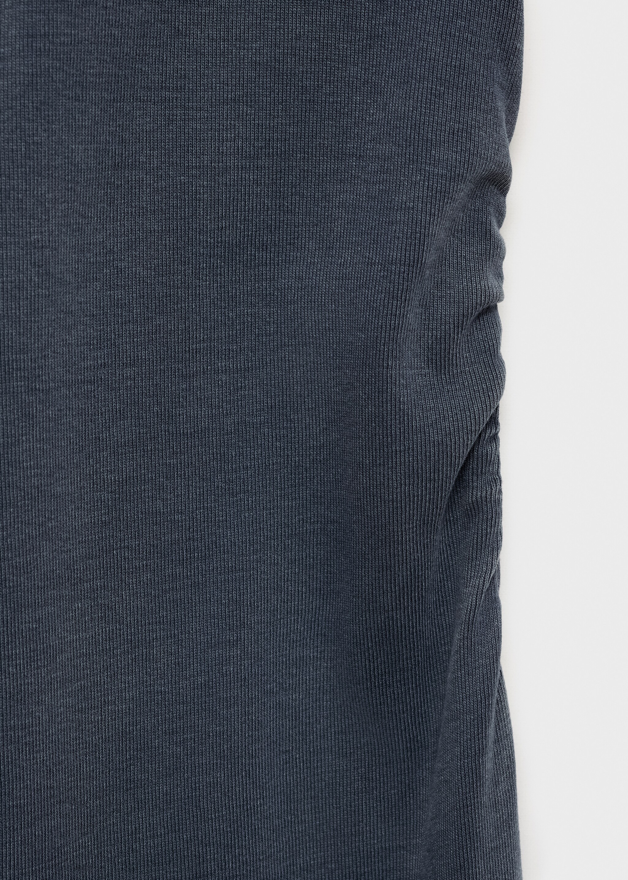 Cotton dress with gathered sides - Details of the article 8