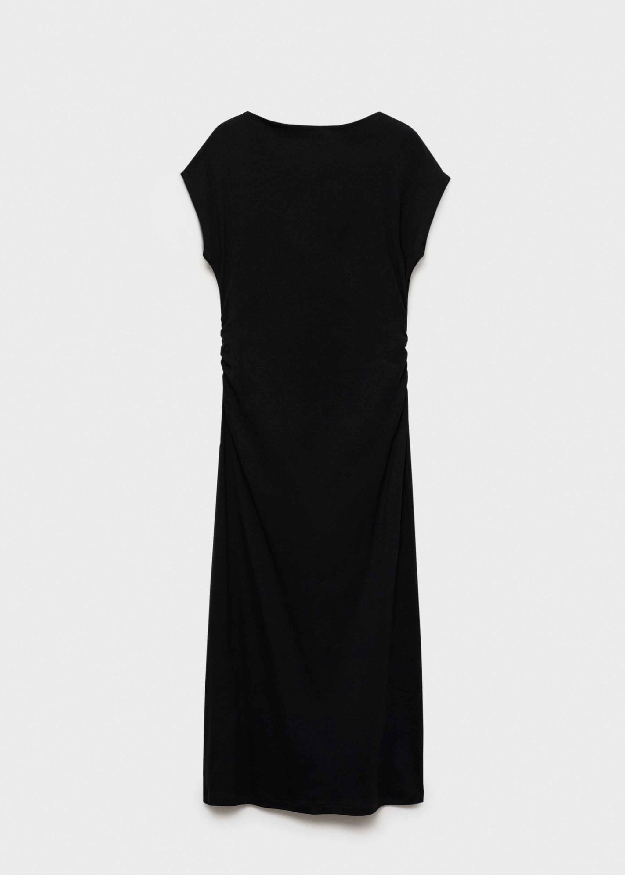 Vestido algodón fruncidos laterales - Artículo sin modelo