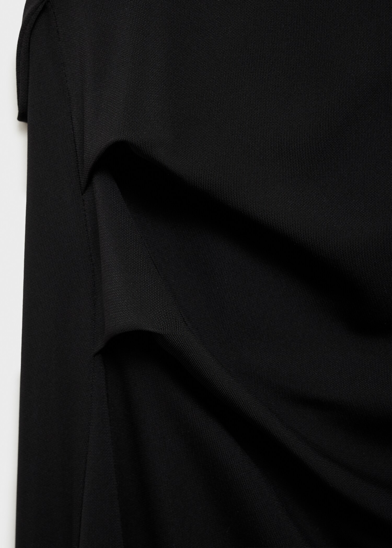 Robe drapée fente latérale - Détail de l'article 0