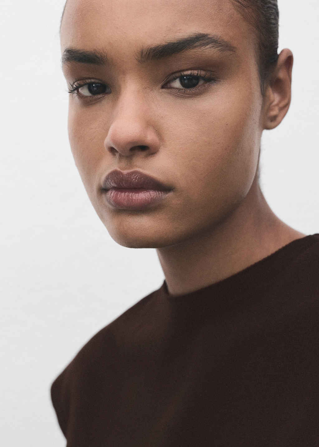 Mango Short-sleeved fine-knit sweater