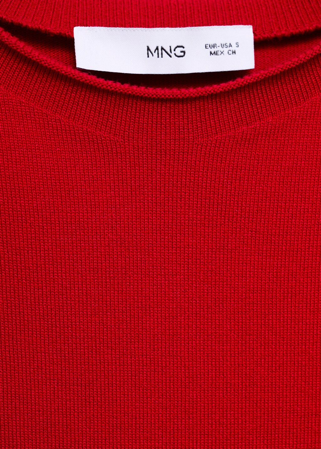 Mango Short-sleeved fine-knit sweater