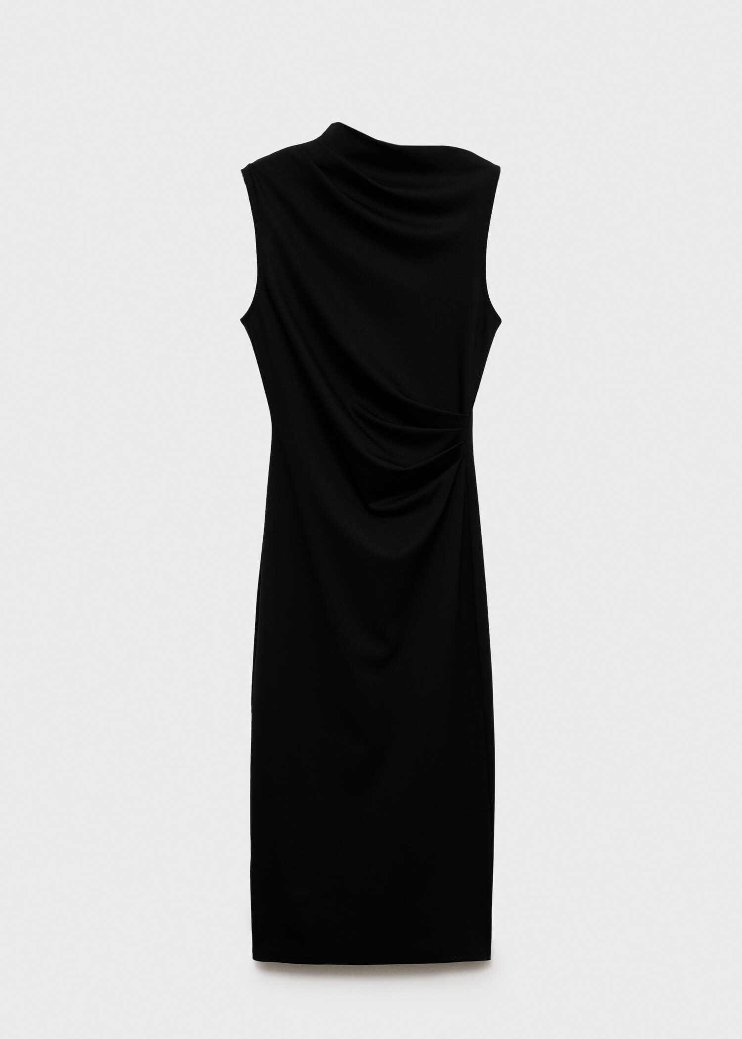 Drapiertes Midi-Kleid - Artikel ohne Model