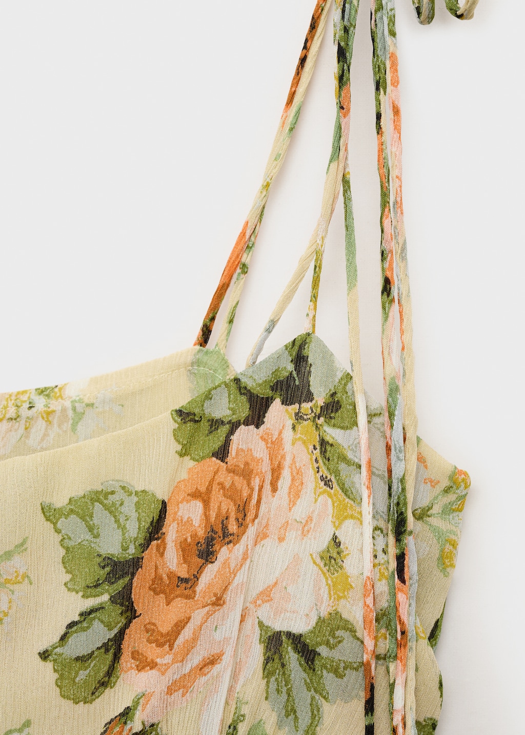 【直営・関税送料込】Floral print flowing Elegant Floral Printing Chiffon Summer Dress Fabric - OneYard
