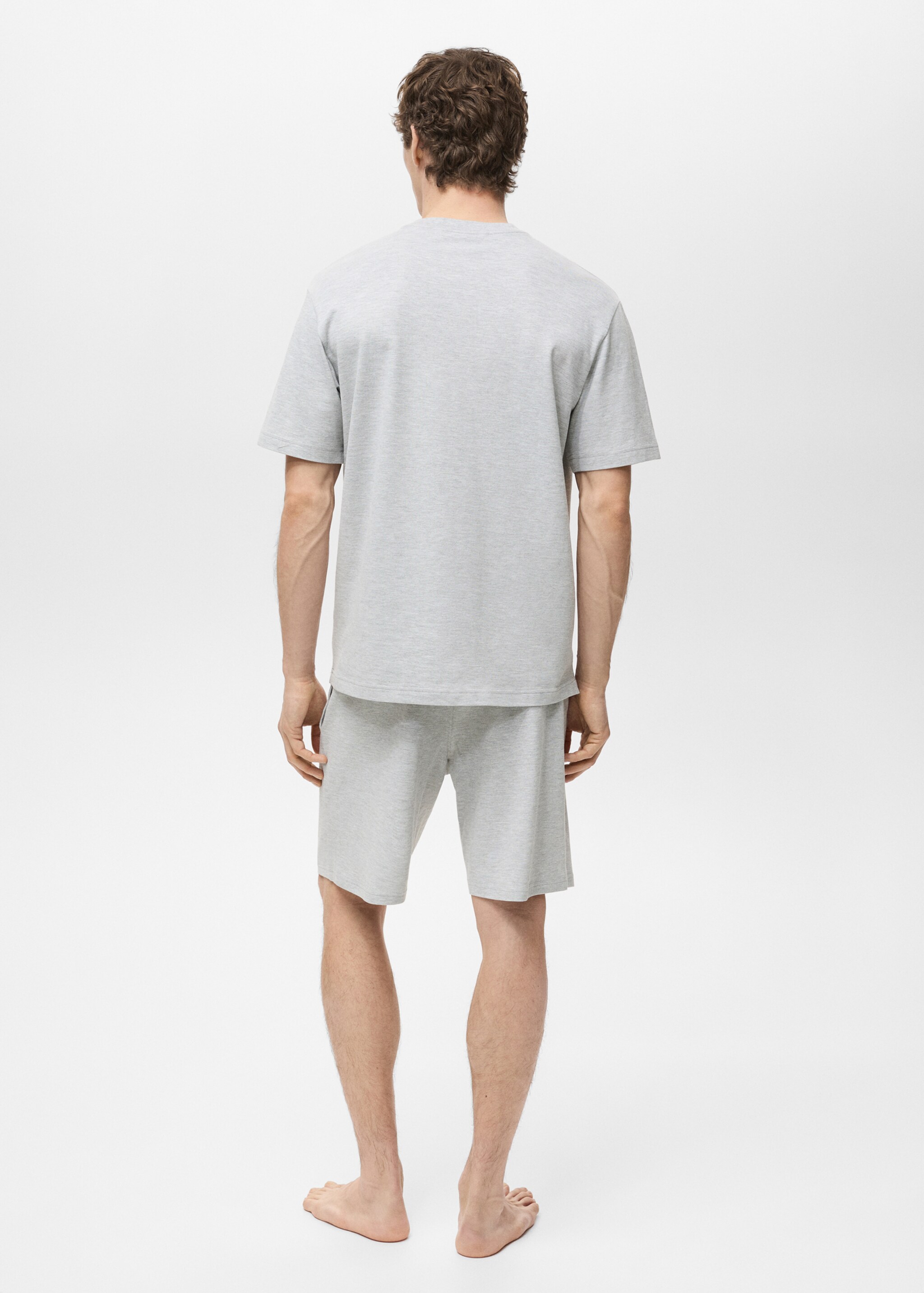 Lot pyjama court coton - Verso de l’article