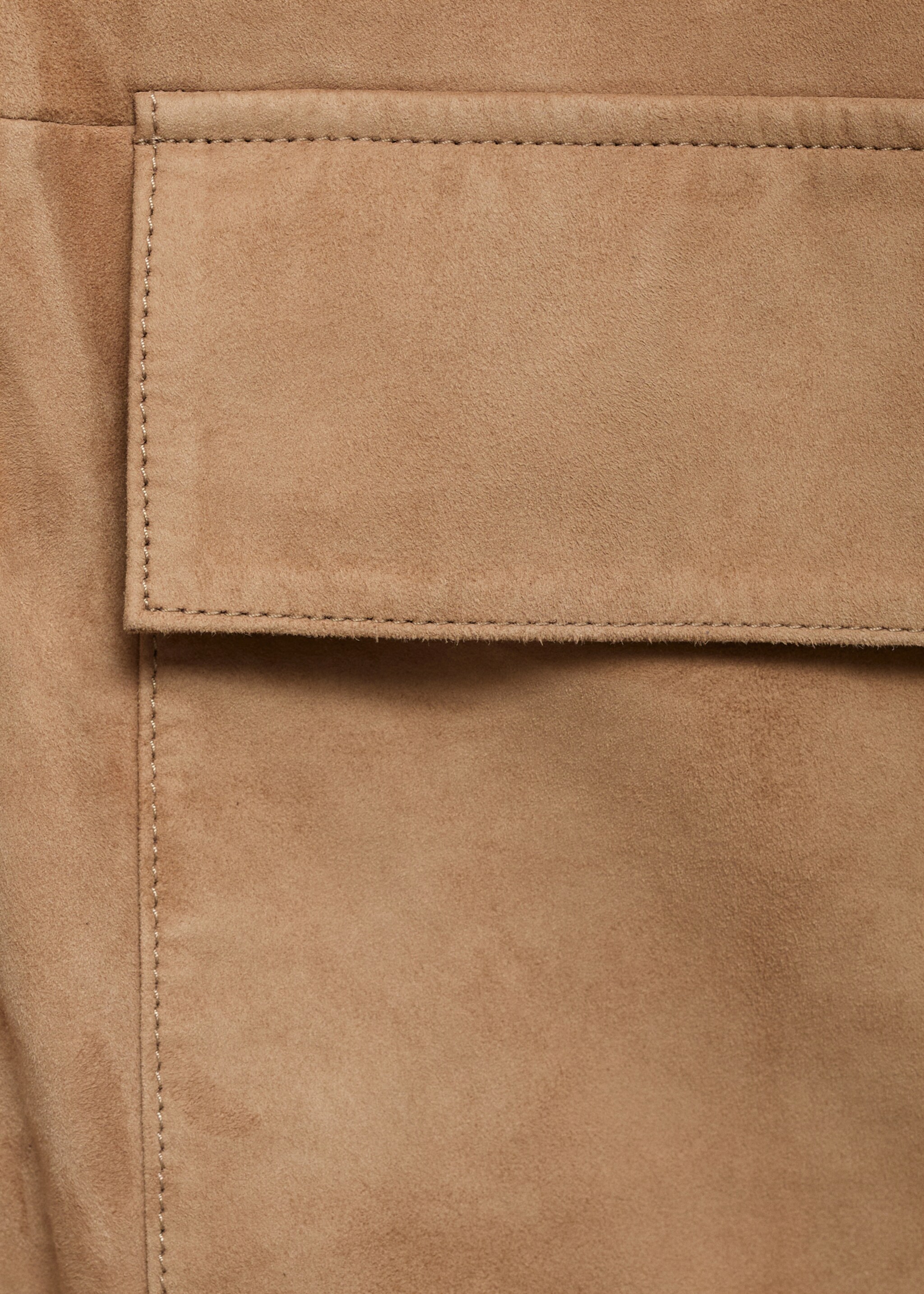 Blouson bomber cuir daim - Détail de l'article 0