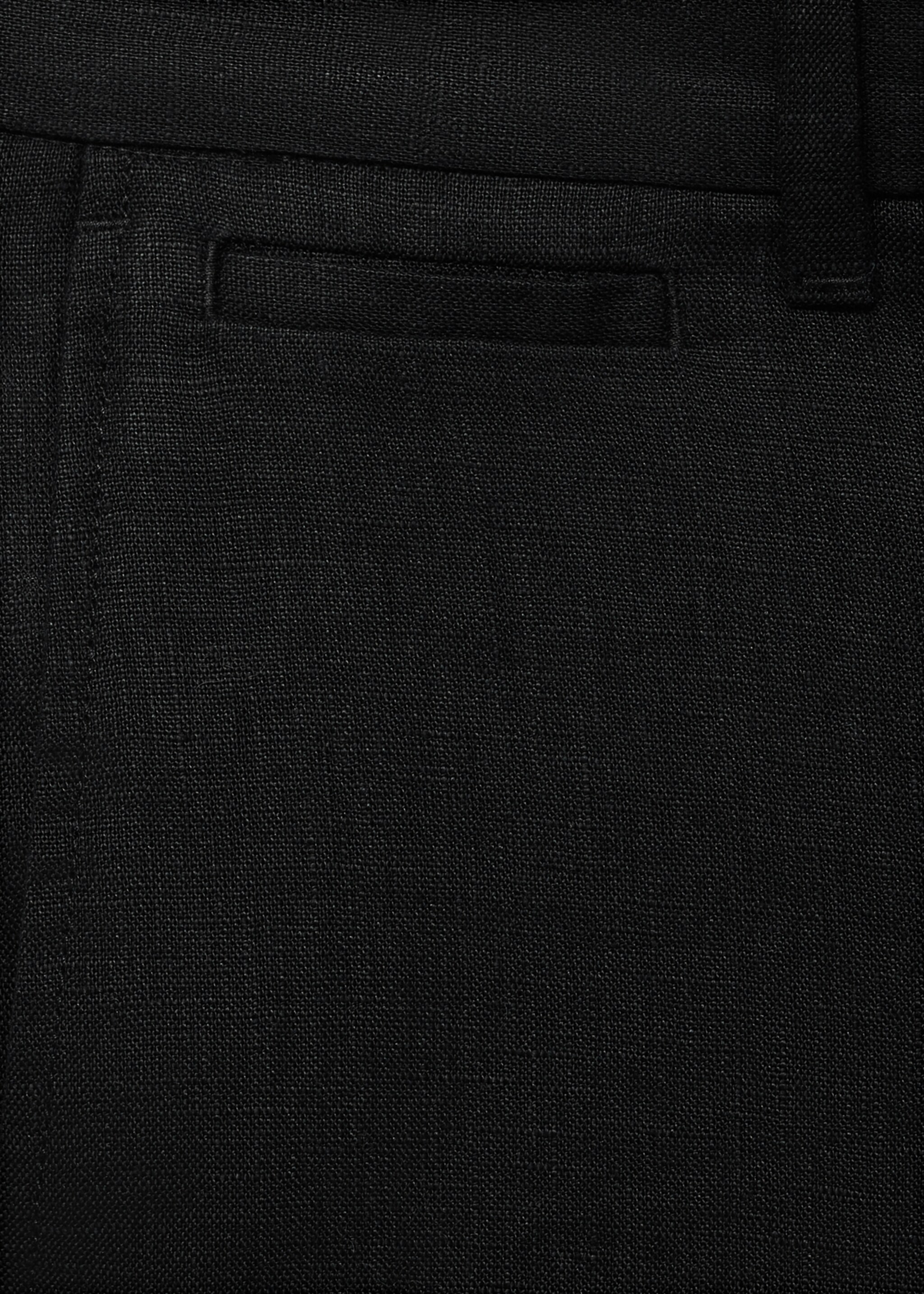 Bermuda slim-fit 100 % lin - Détail de l'article 0
