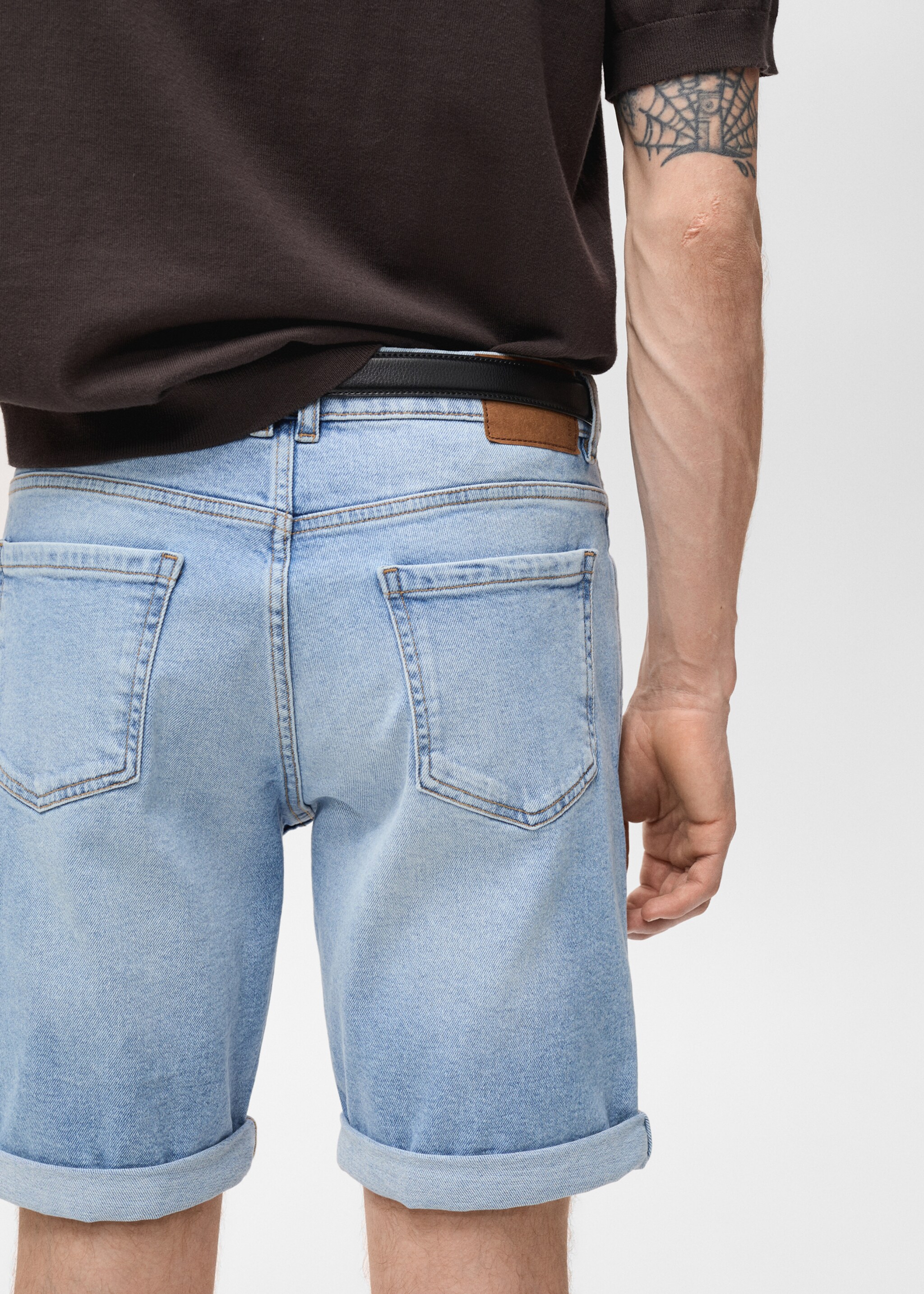 Bermudas vaqueras slim fit - Detalle del artículo 6