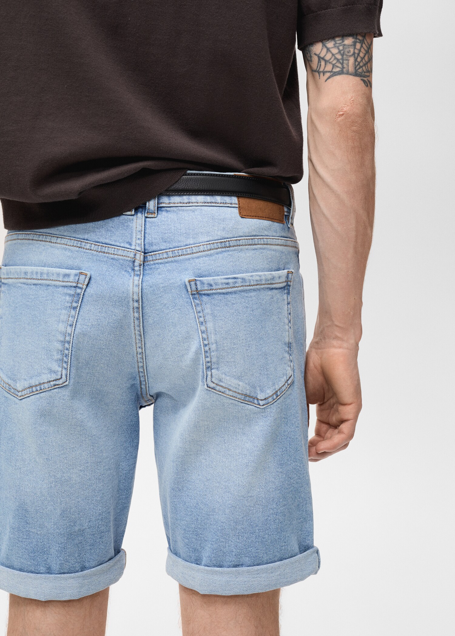Slim Fit-Jeans-Bermudashorts - Detail des Artikels 6
