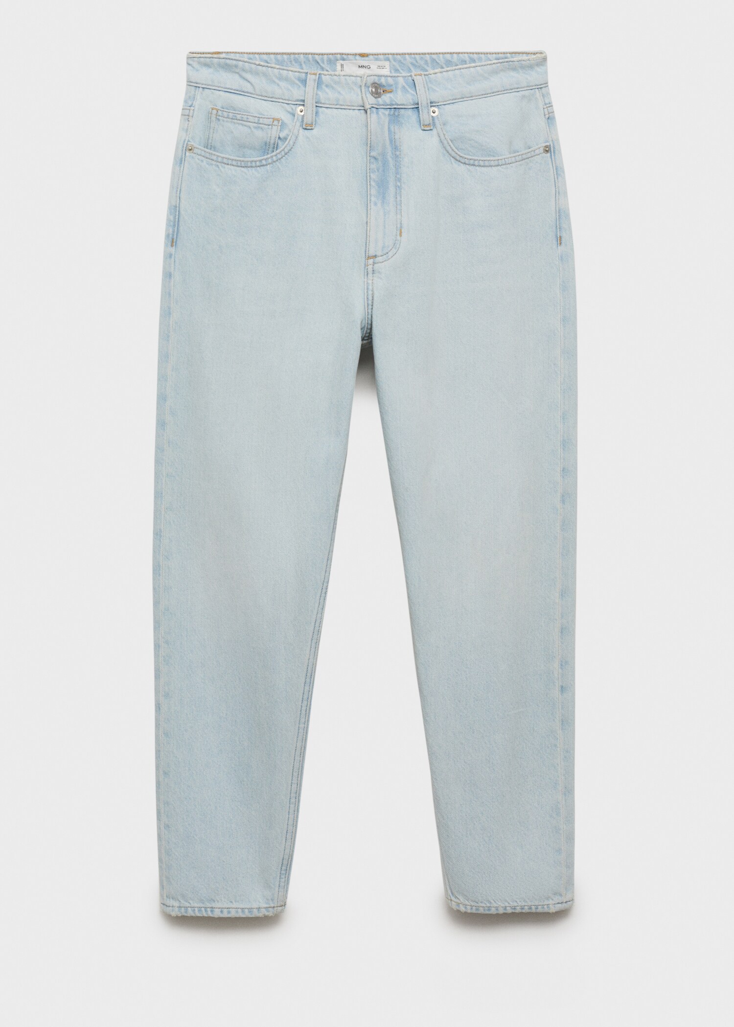 Cropped carrot-fit jeans - Article without model