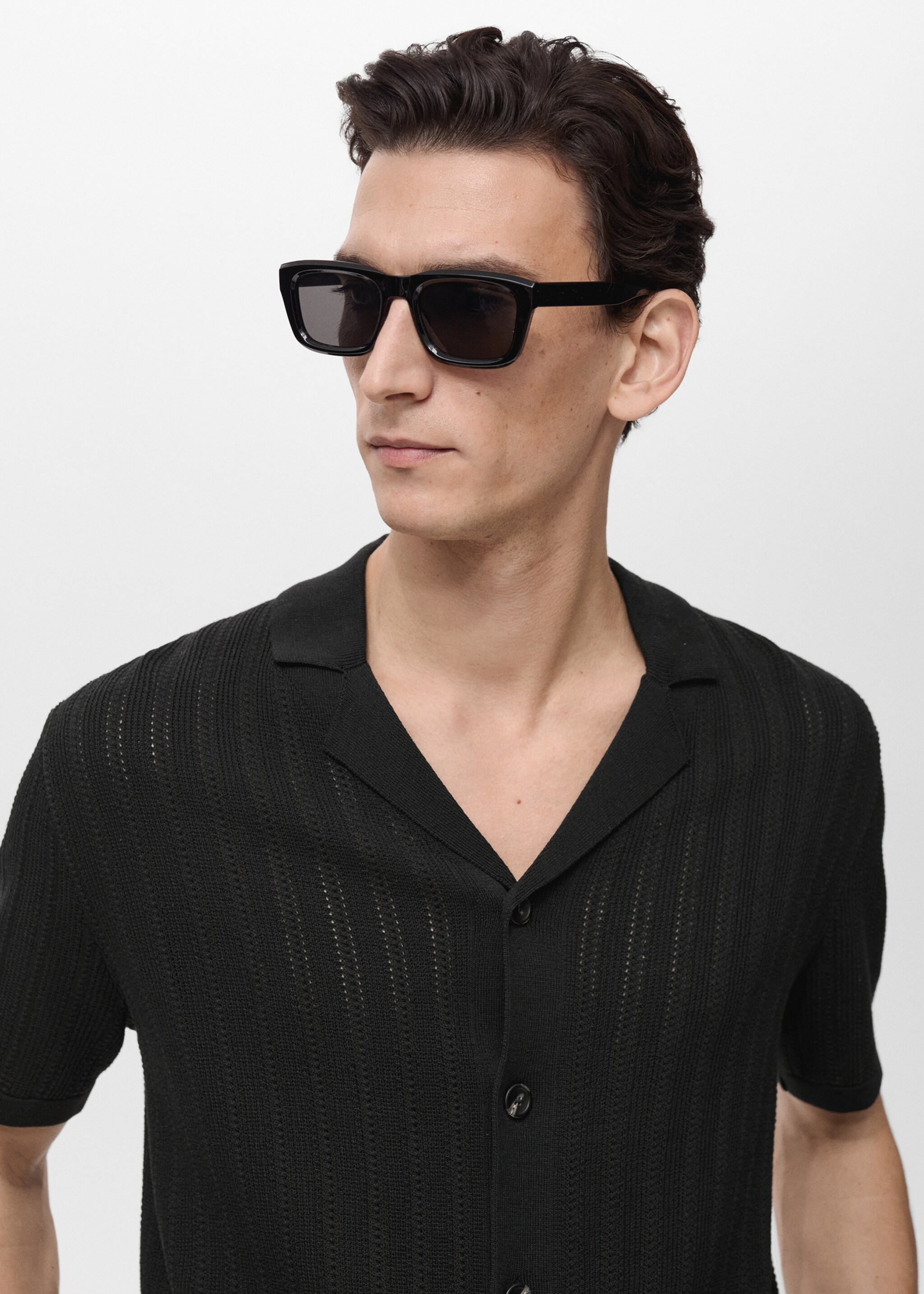 Chemise en maille détail ajouré - Détail de l'article 1