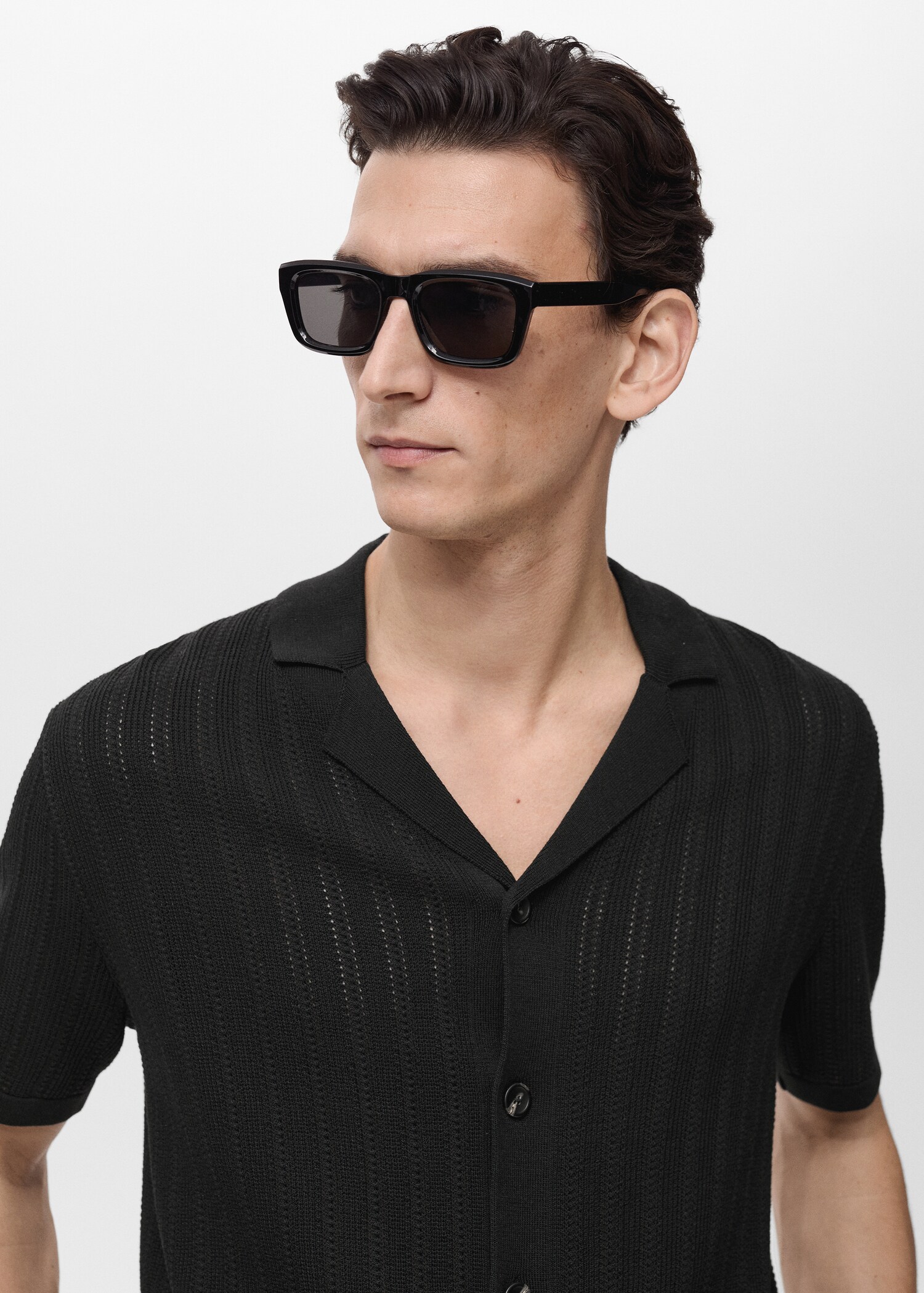 Chemise en maille détail ajouré - Détail de l'article 1