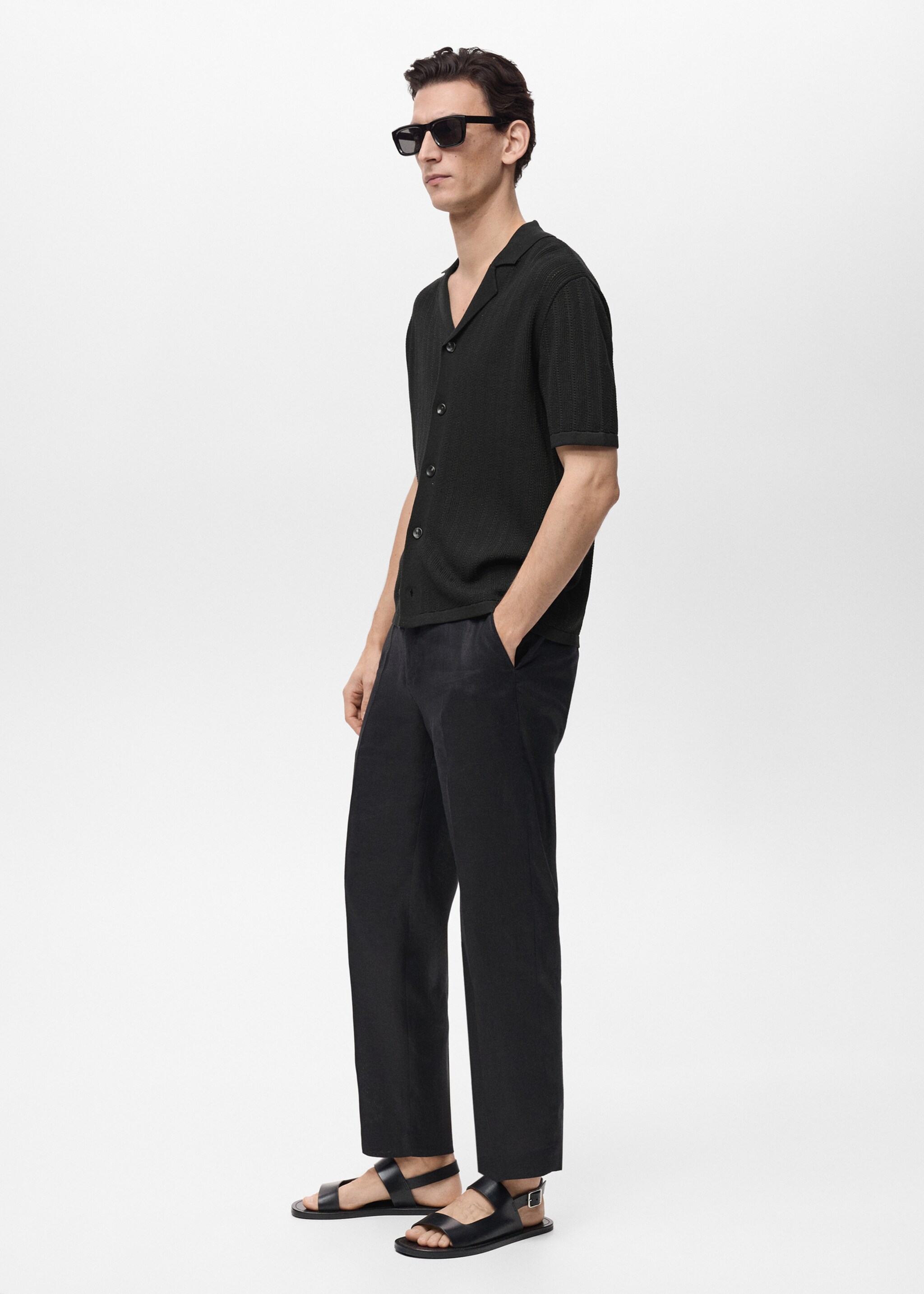 Chemise en maille détail ajouré - Détail de l'article 2