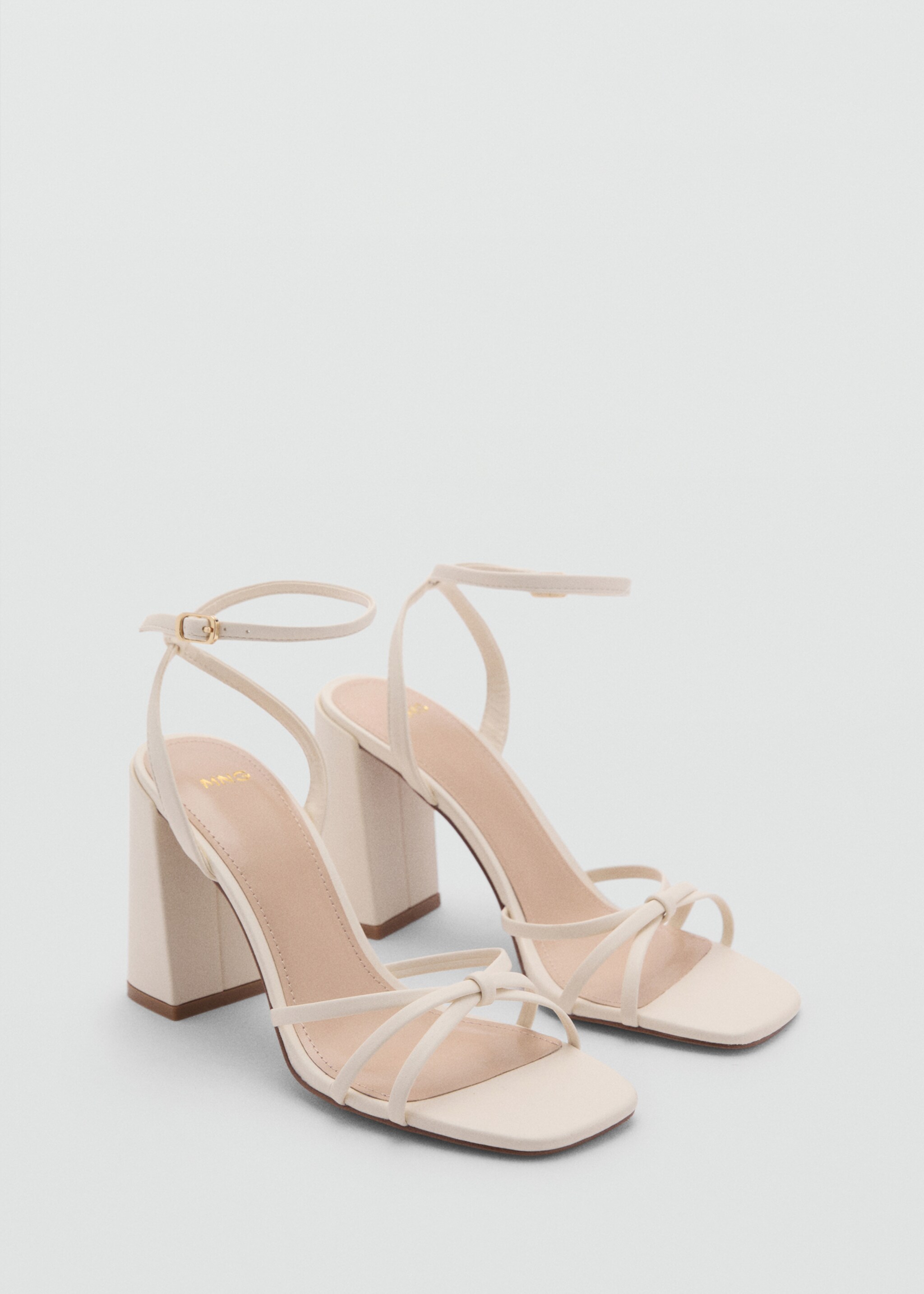 Strappy heeled sandals - Medium plane