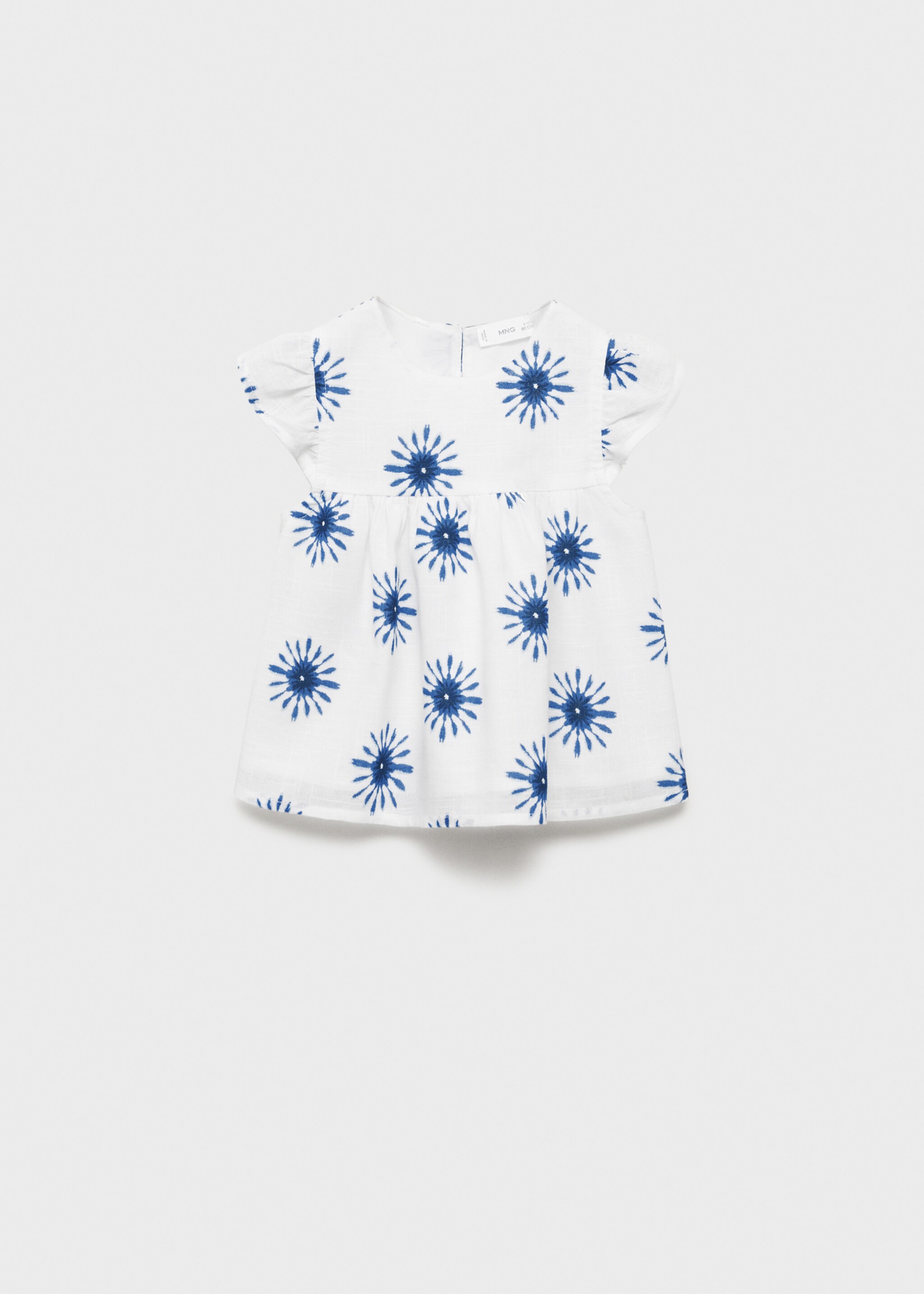 Printed cotton blouse - Article without model