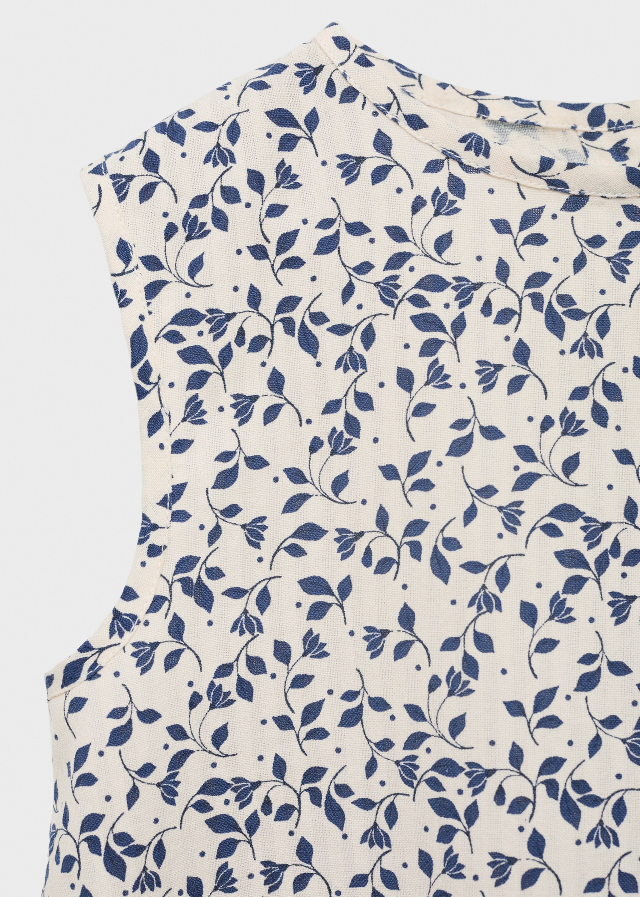 Blusa estampada sin mangas - Detalle del artículo 8