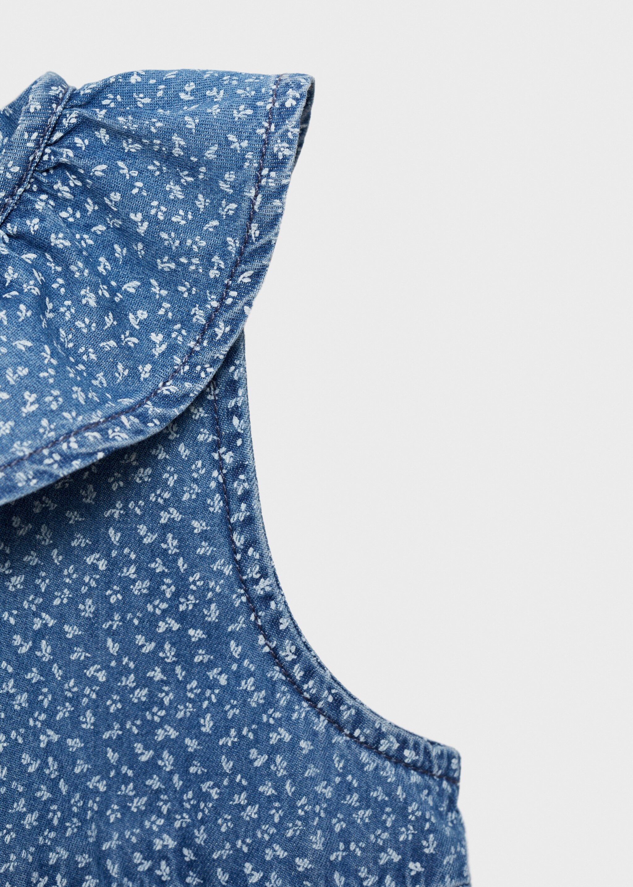 Bebe yaka denim elbise - Ürün detayı 0