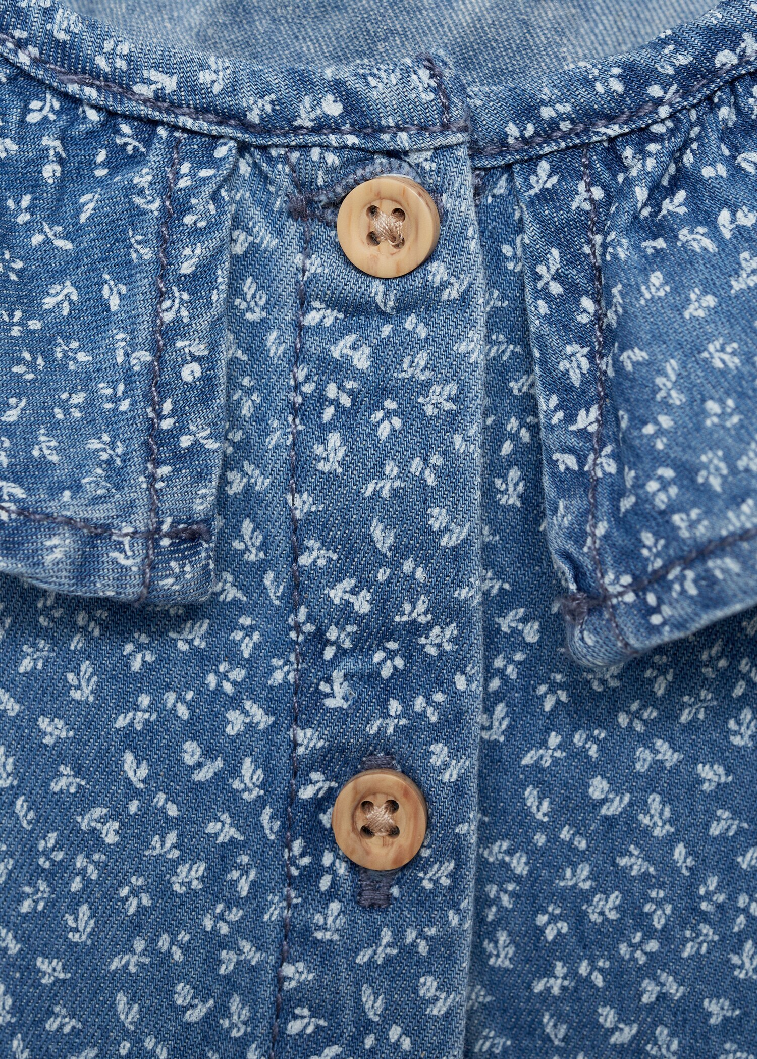 Robe jean col Claudine - Détail de l'article 8