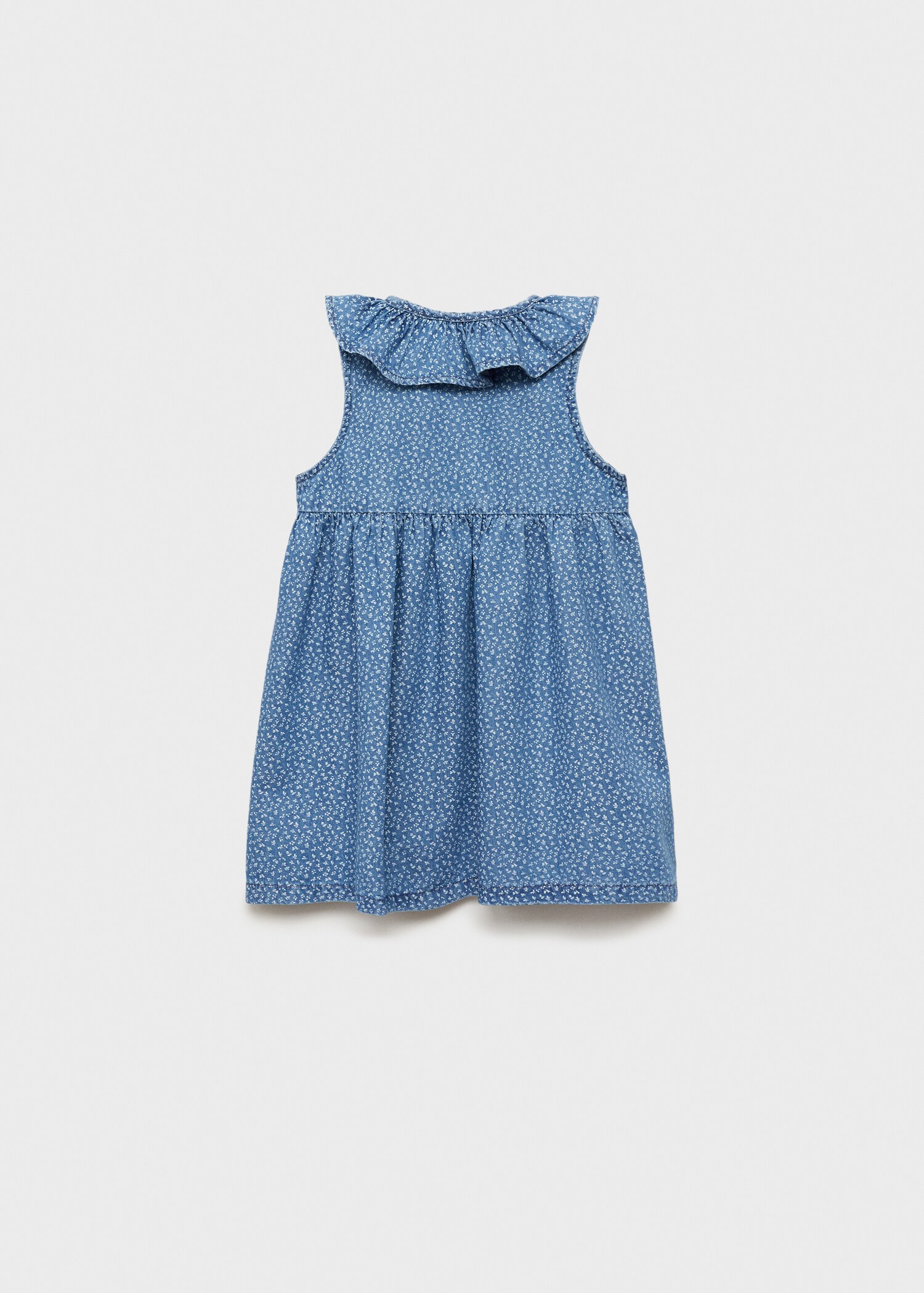 Robe jean col Claudine - Verso de l’article