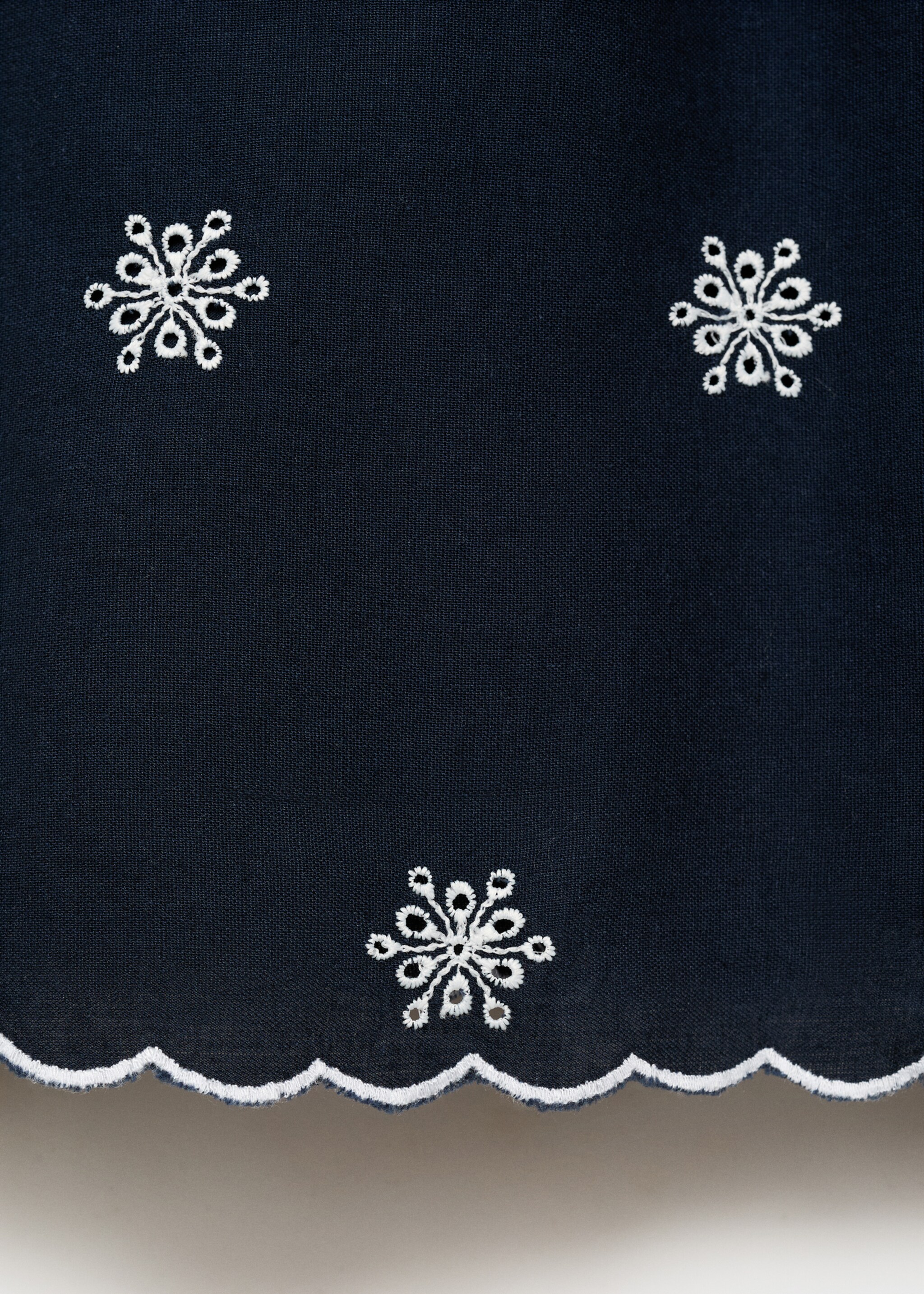 Embroidered detail dress - Details of the article 0