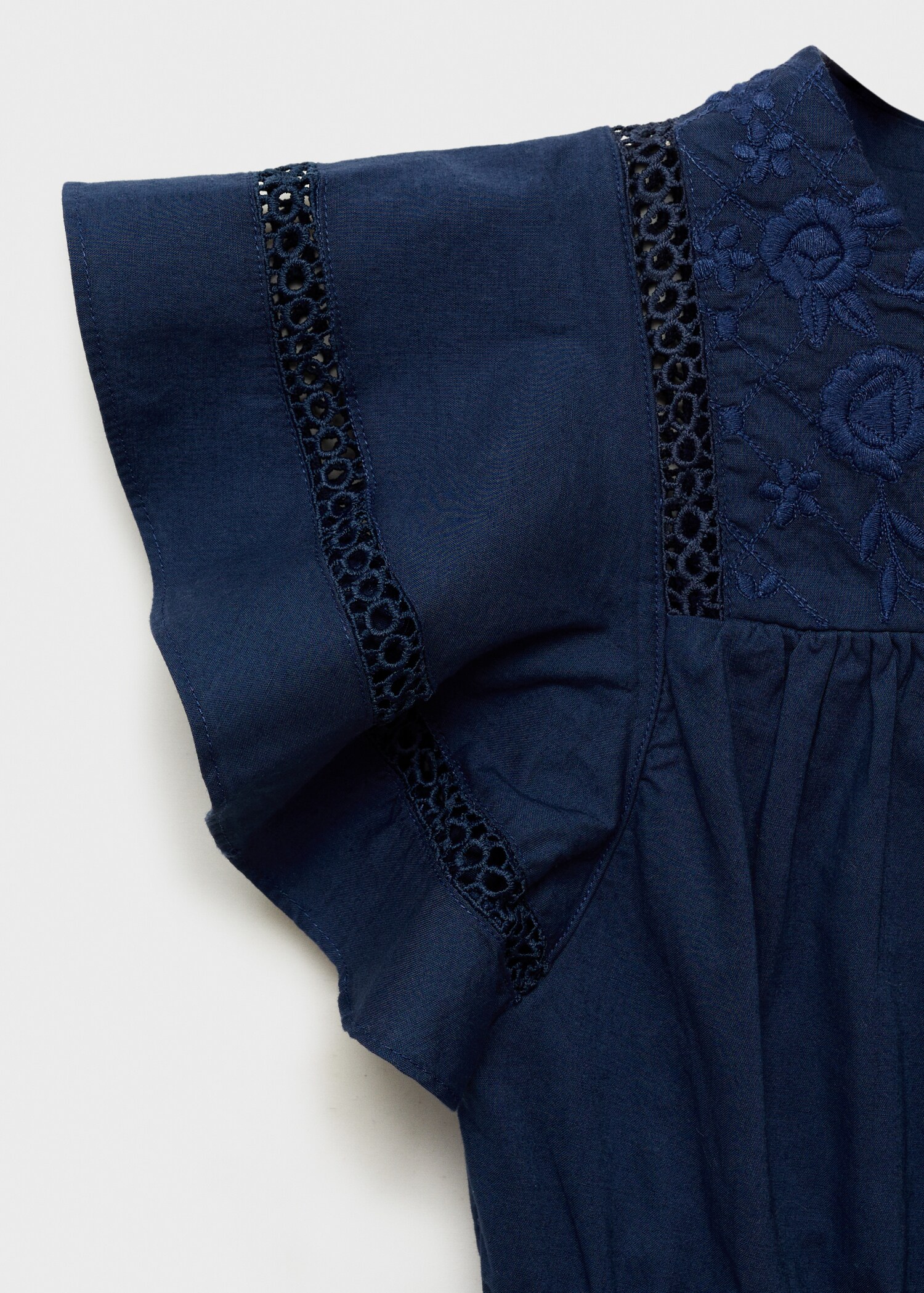 Lange geborduurde jumpsuit - Detail van het artikel 8