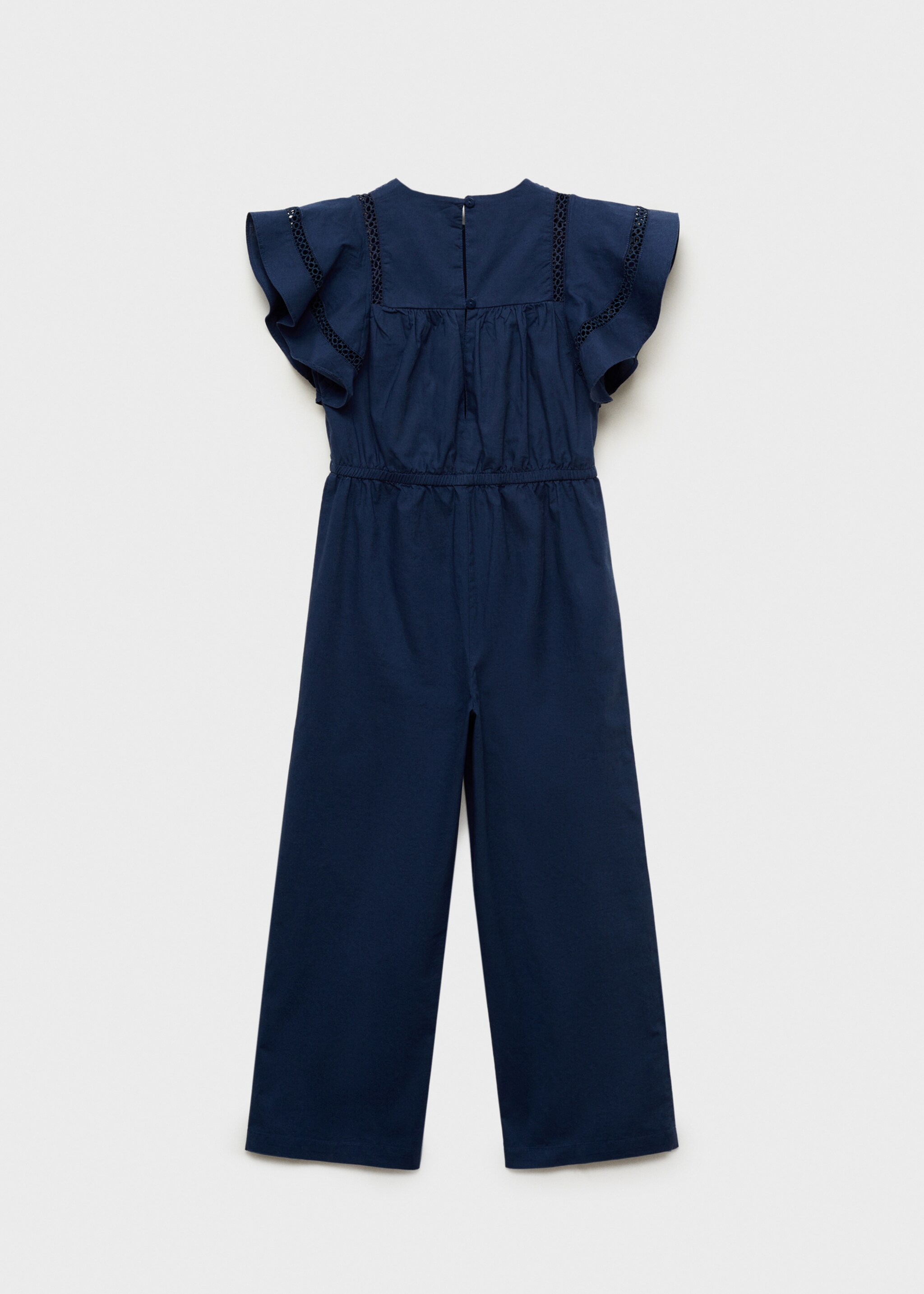 Long embroidered jumpsuit - Reverse of the article