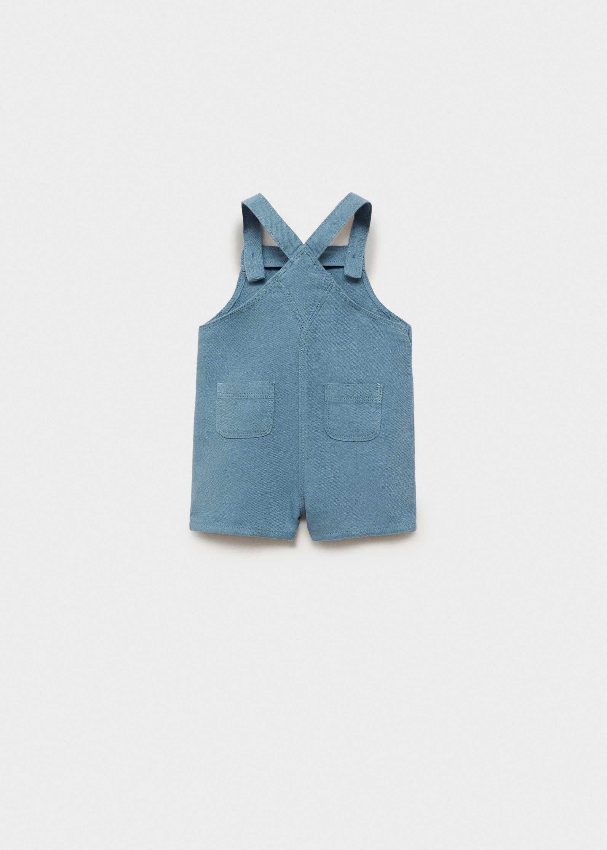 Cotton linen overalls - Зворотна сторона товару