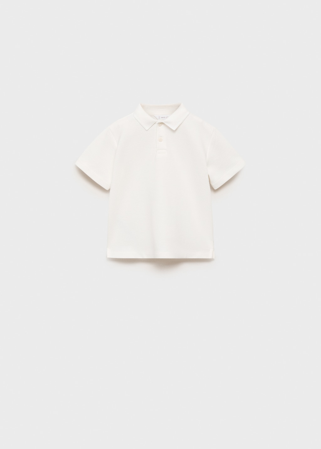 Rib-knit polo shirt - Kids | MANGO USA