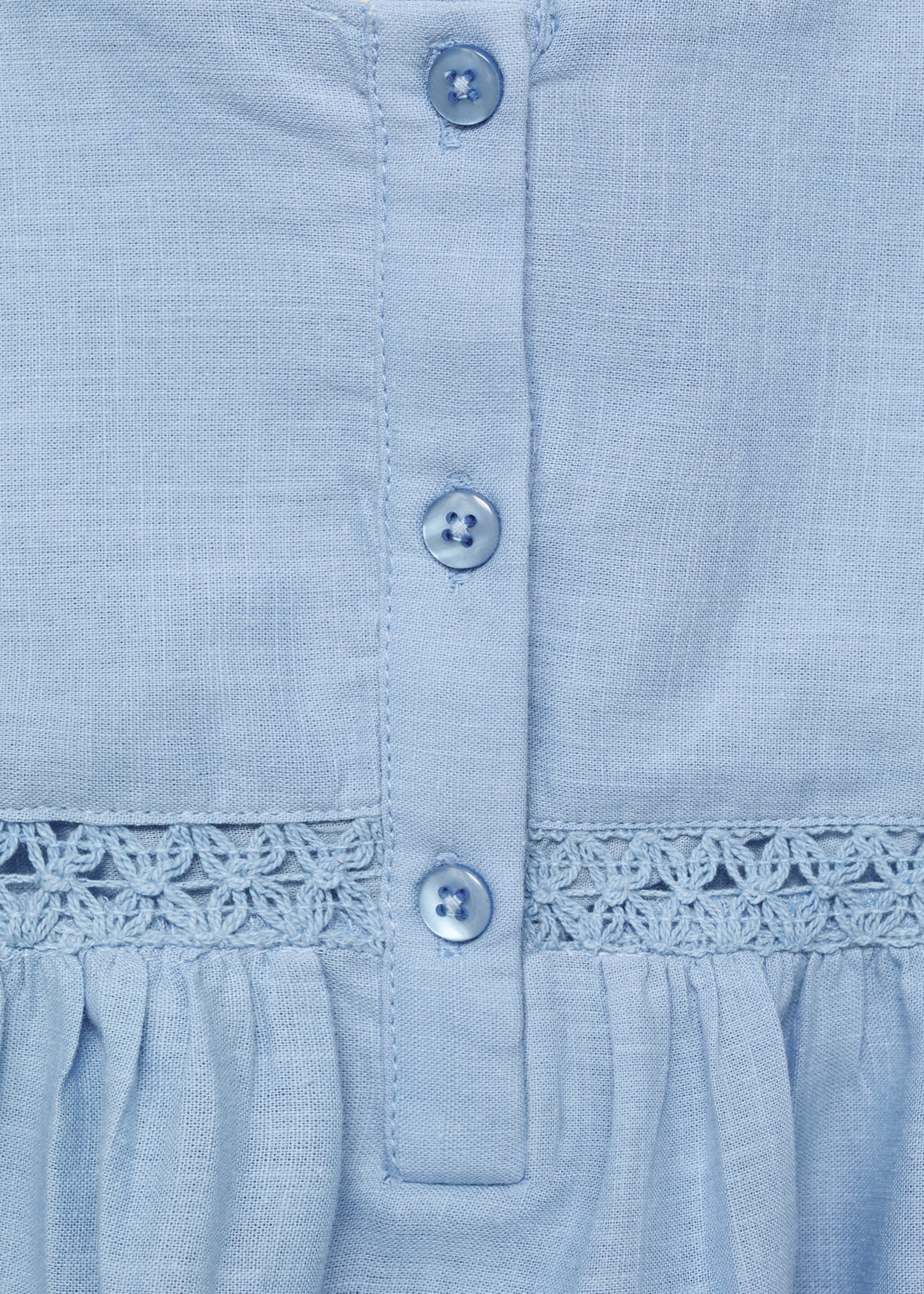 Embroidered detail dress - Details of the article 0