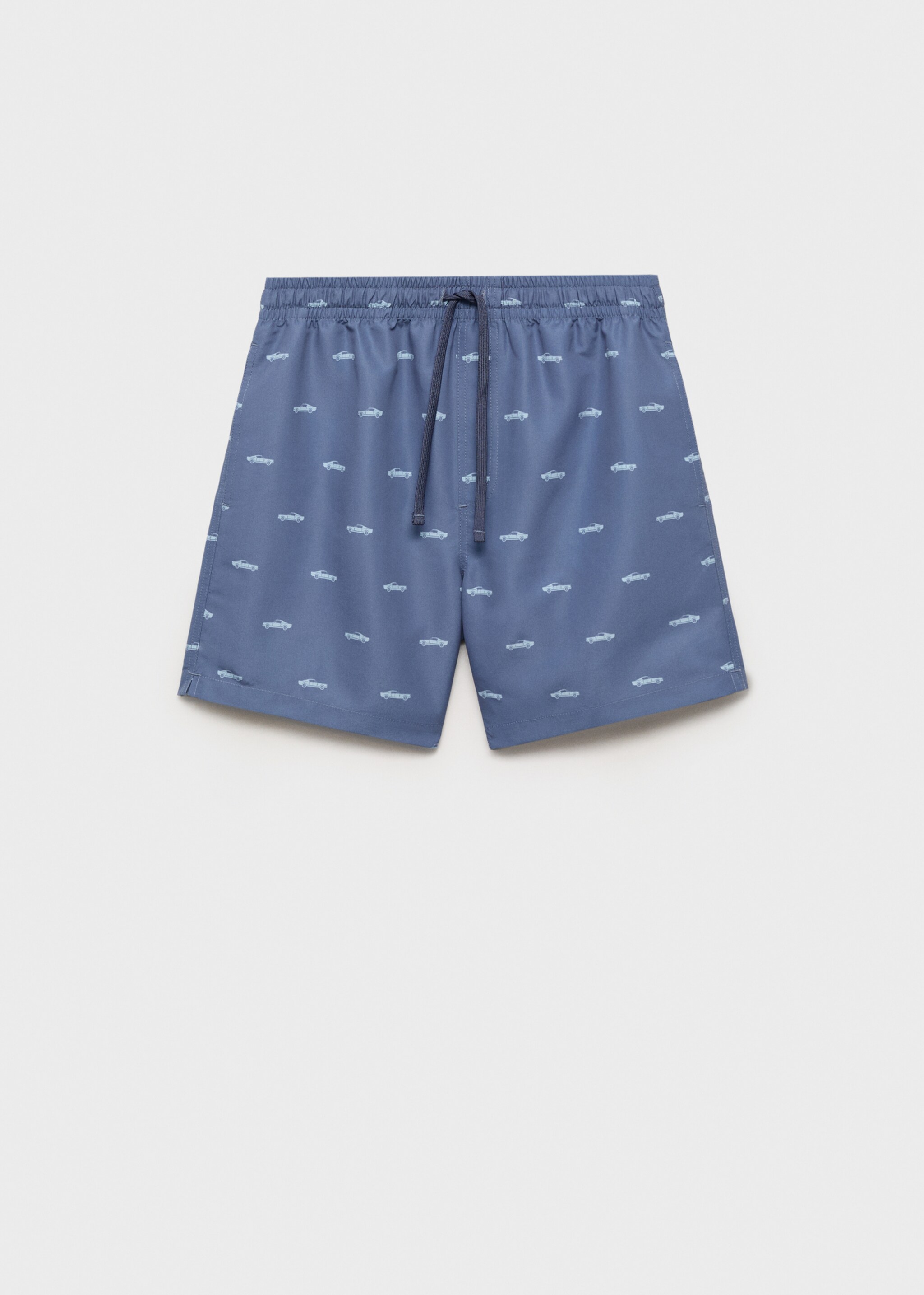 Printed swimsuit with drawstring - Article without model