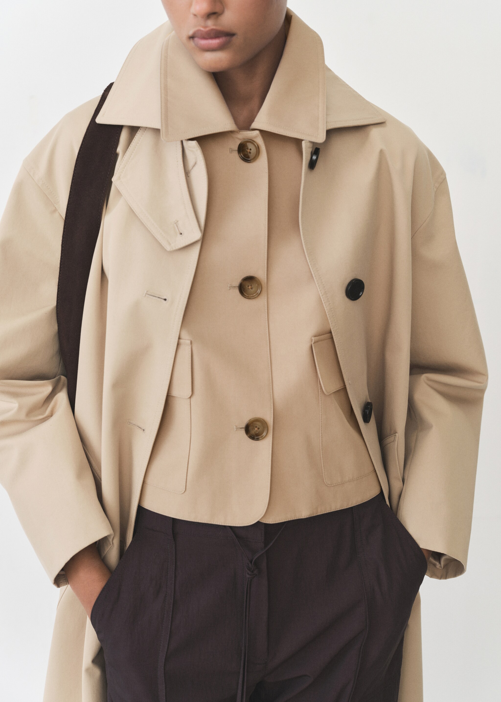 Cotton jacket with pockets - Details of the article 6