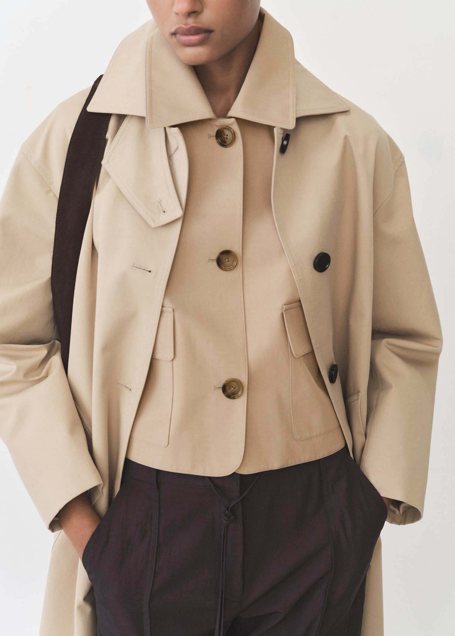 Cotton jacket with pockets - Details of the article 6