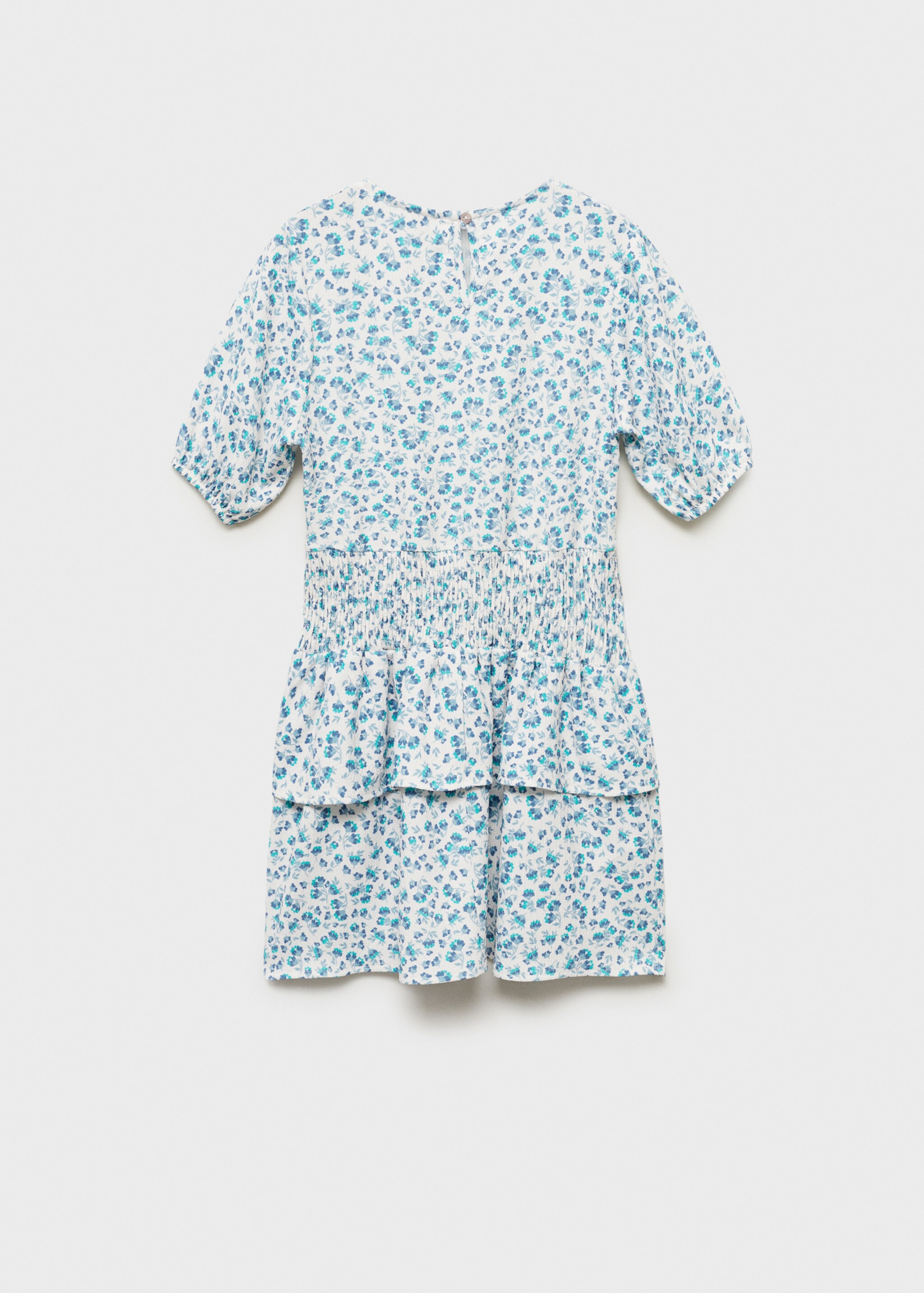 Floral ruffle dress - Reverse of the article
