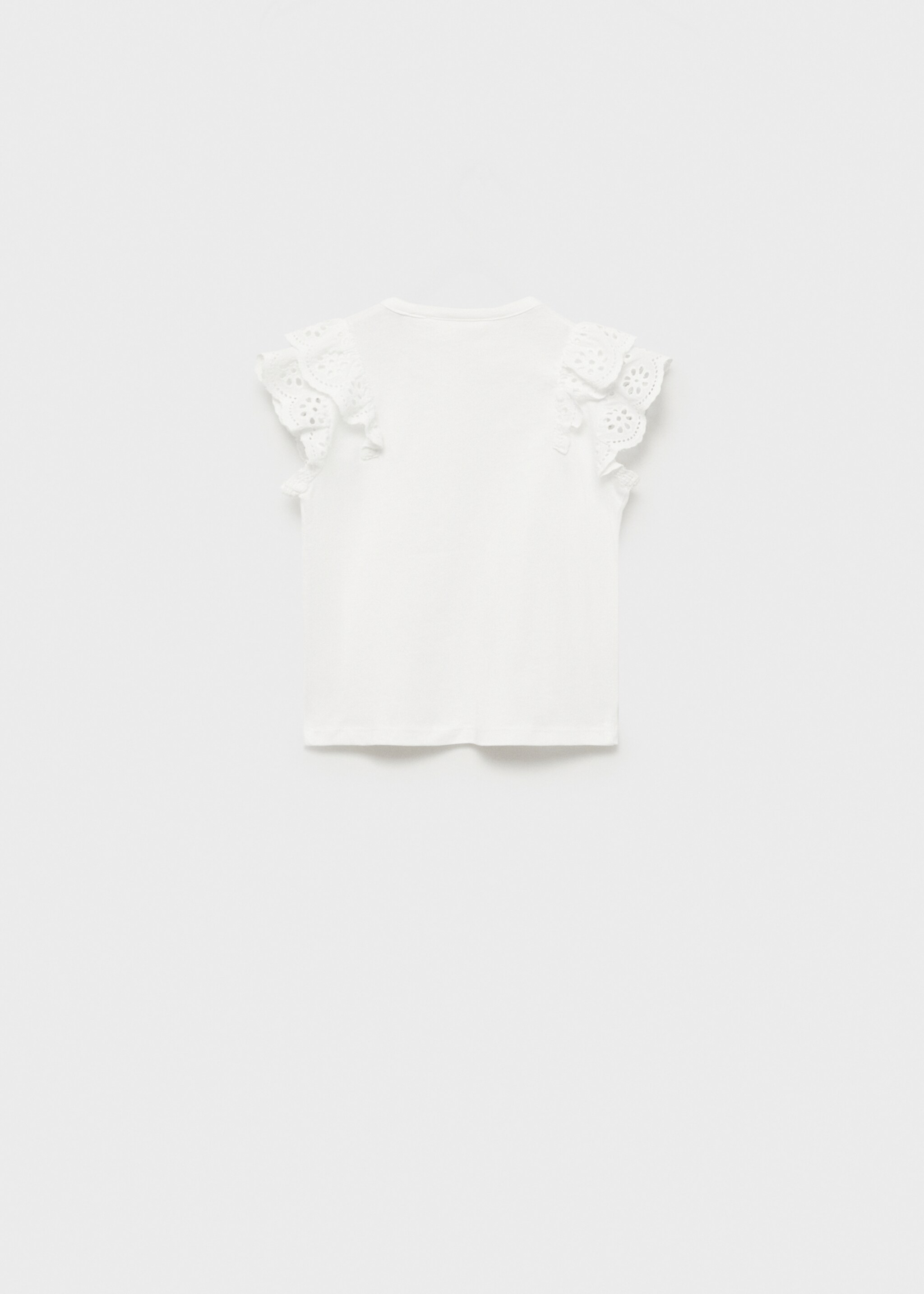 Camiseta algodón volantes - Reverso del artículo