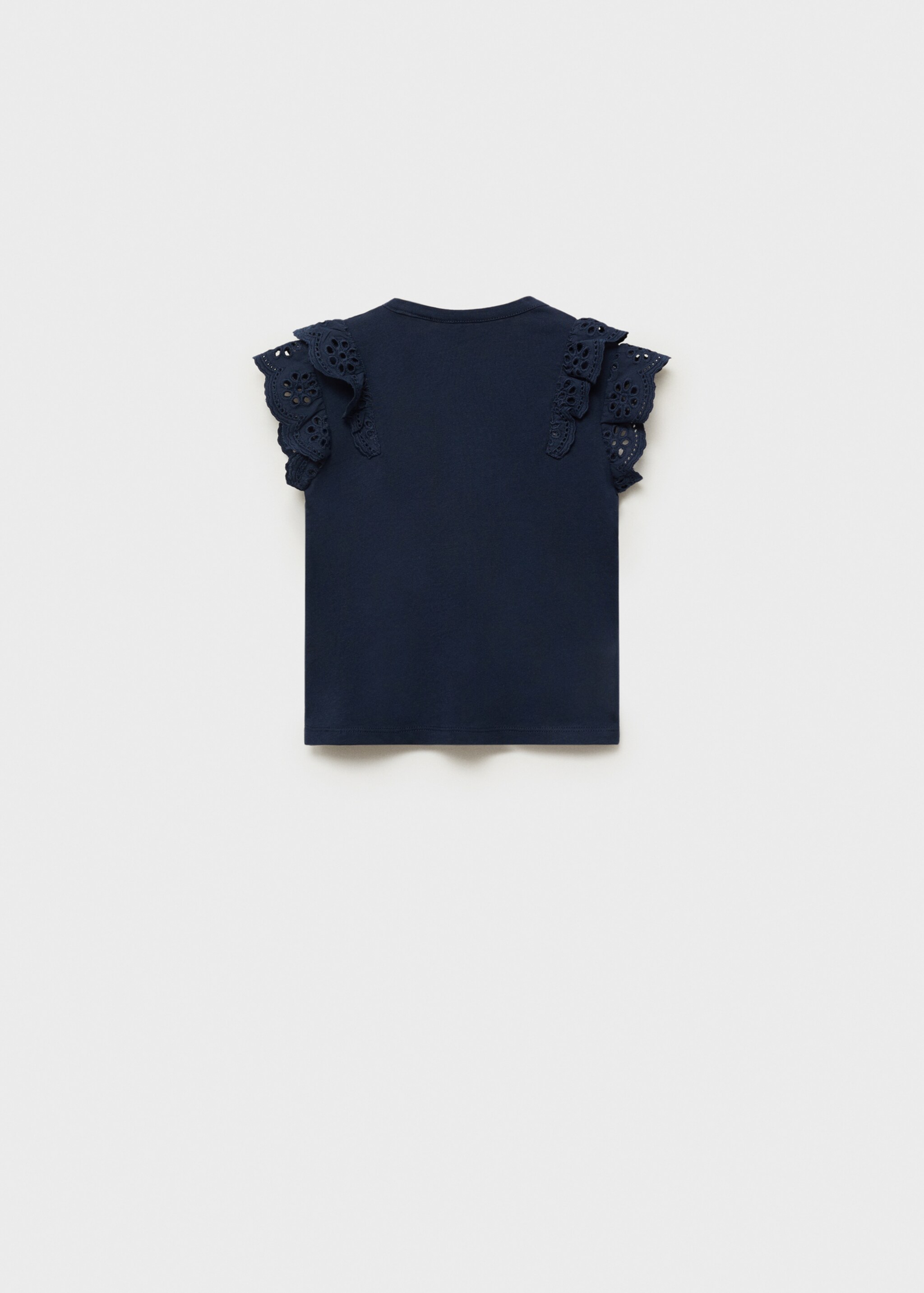 Camiseta algodón volantes - Reverso del artículo
