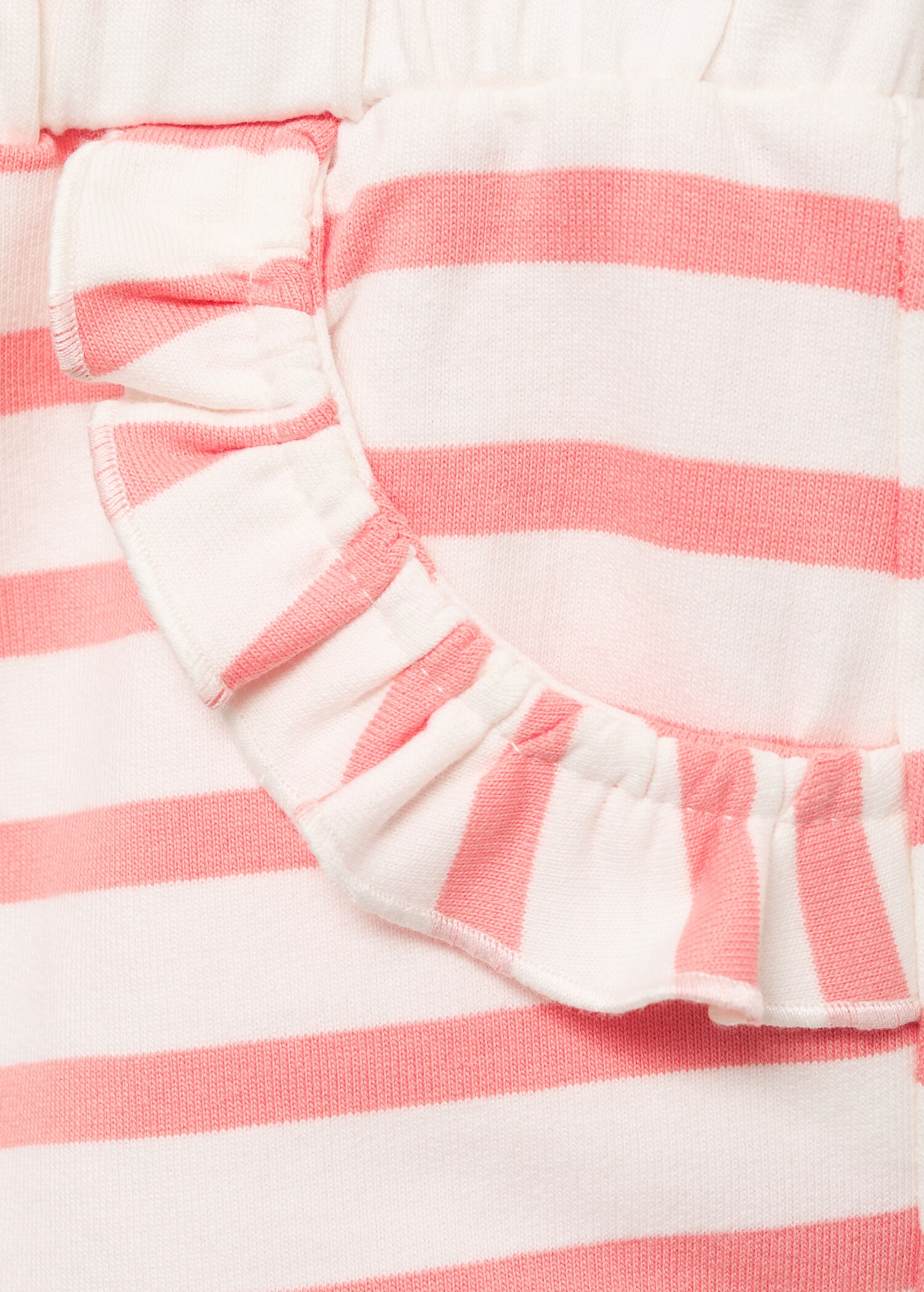 Gestreepte shorts met rucheszakken - Detail van het artikel 8