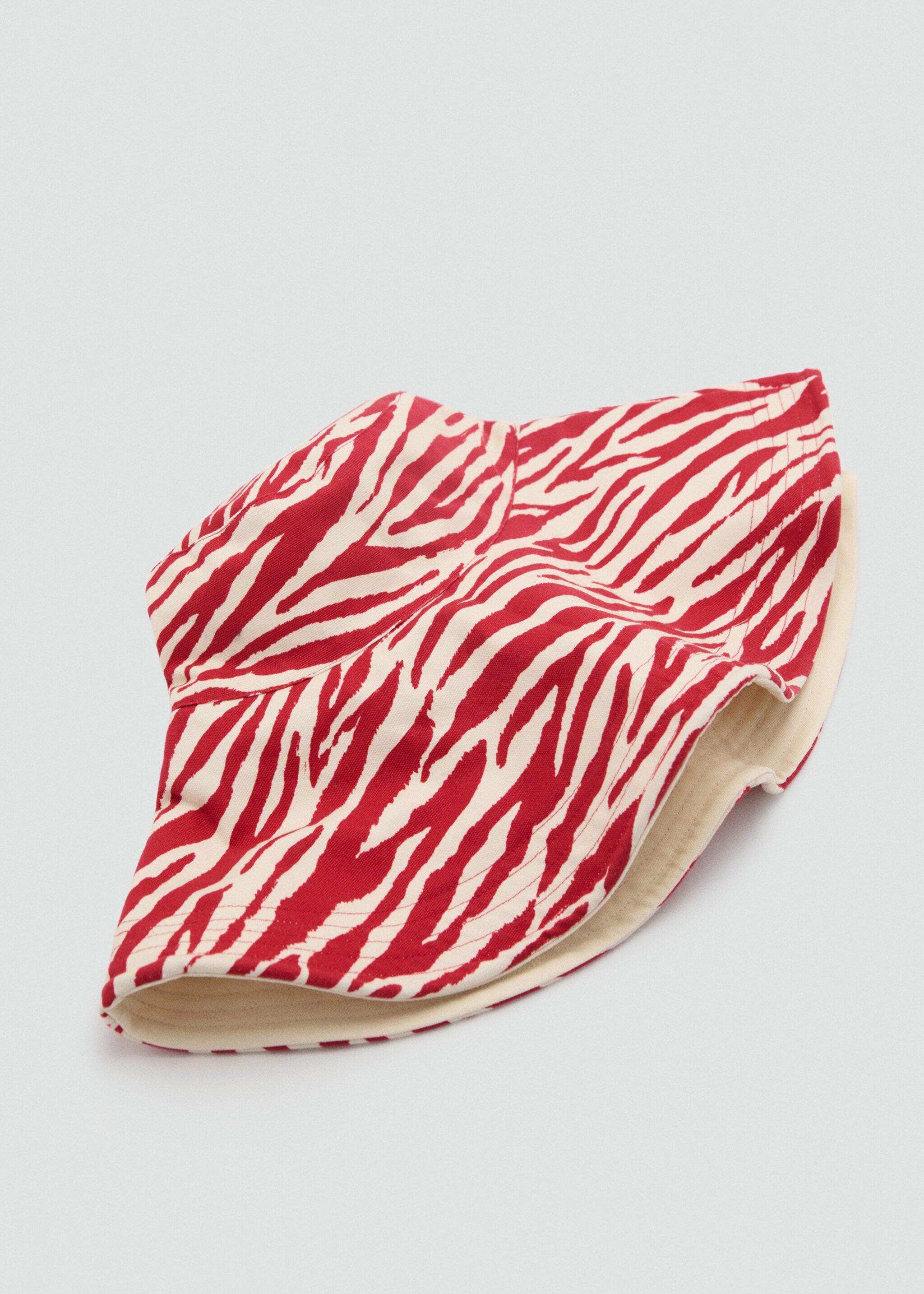 Reversible zebra bucket hat - Details of the article 2