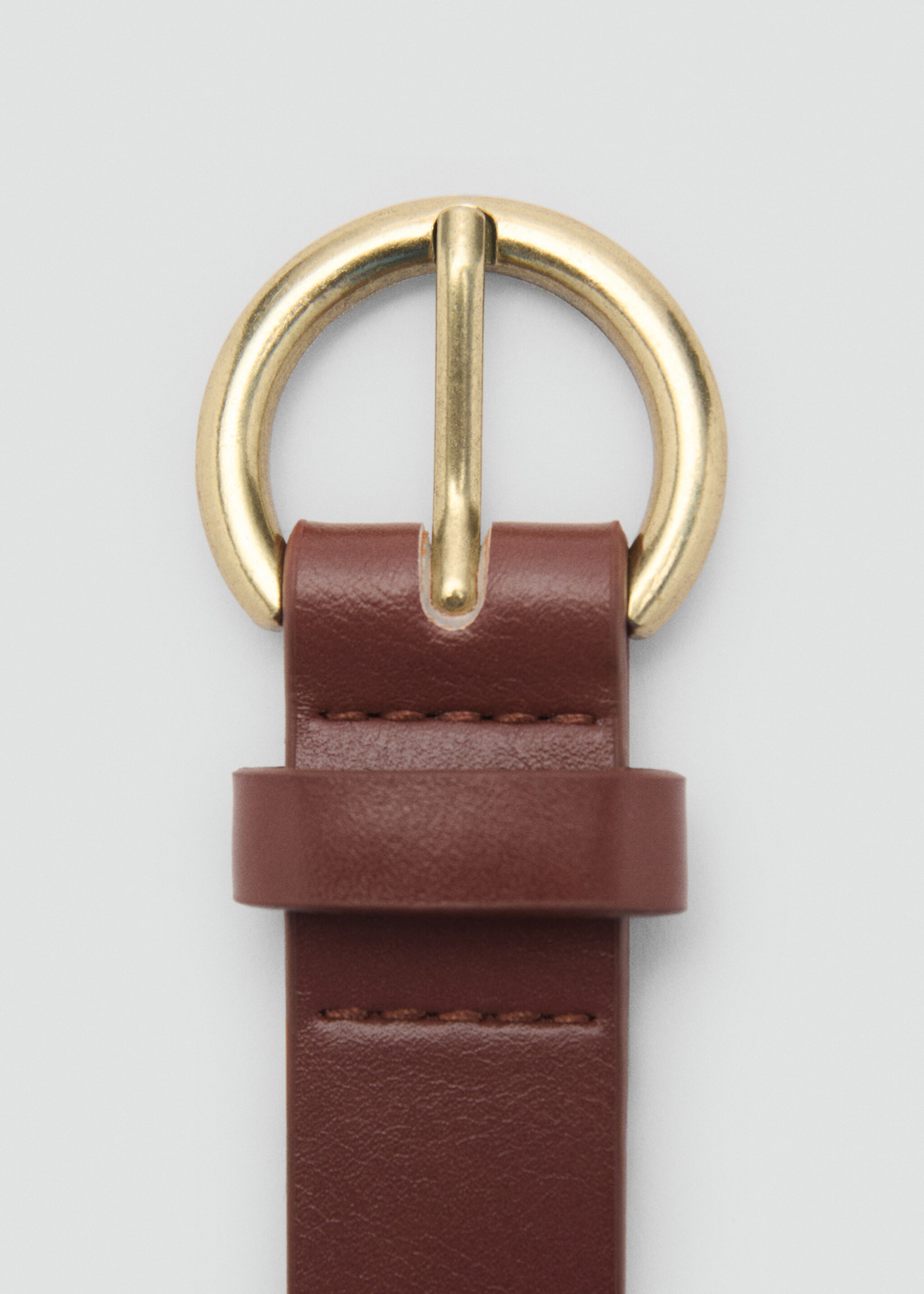 Combined belt with metal rings - Details of the article 1