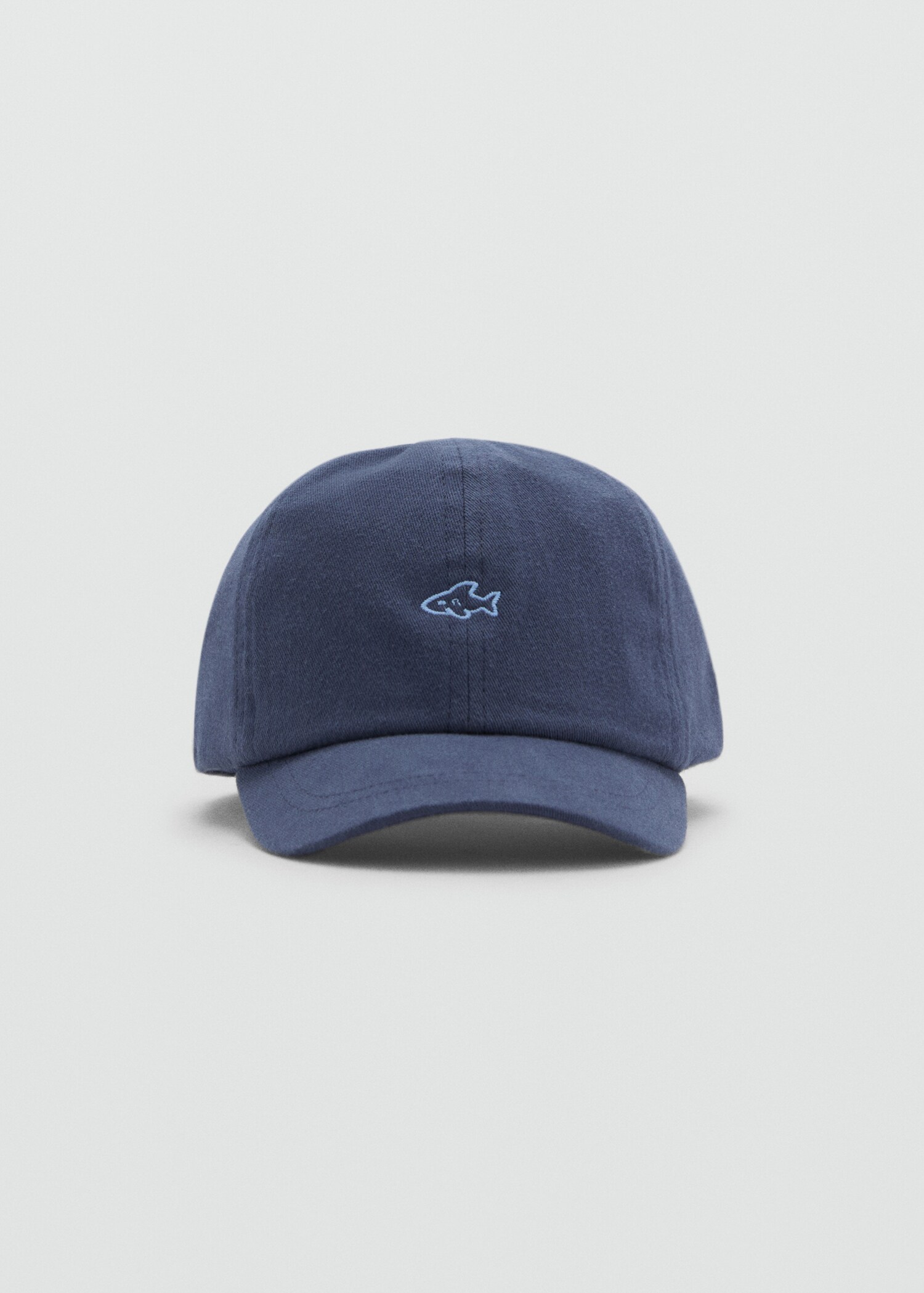 Embroidered detail cap - Medium plane