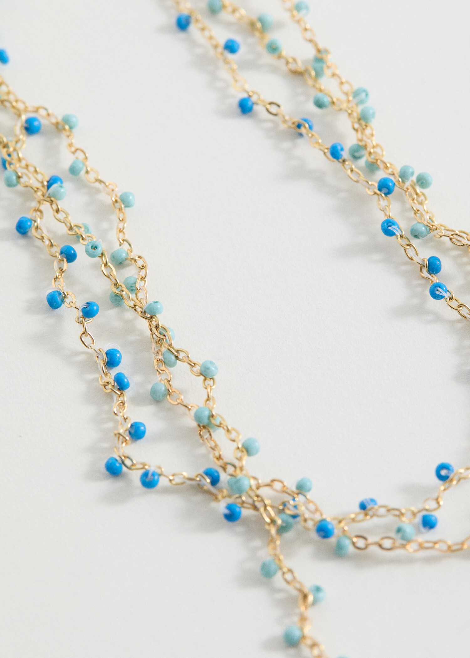 Collar triple colgantes - Plano medio