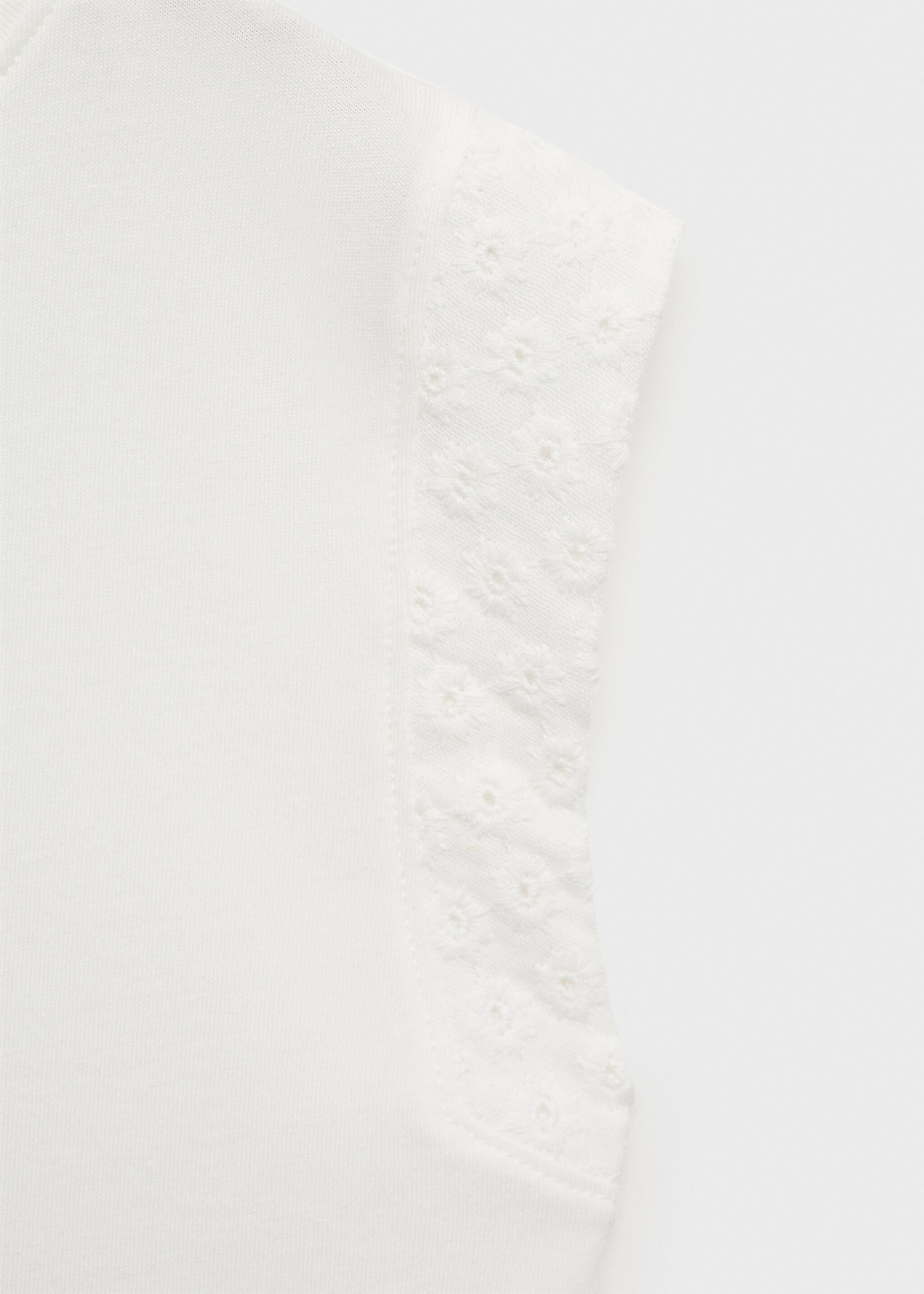 T-shirt with embroidered detail - Details of the article 8
