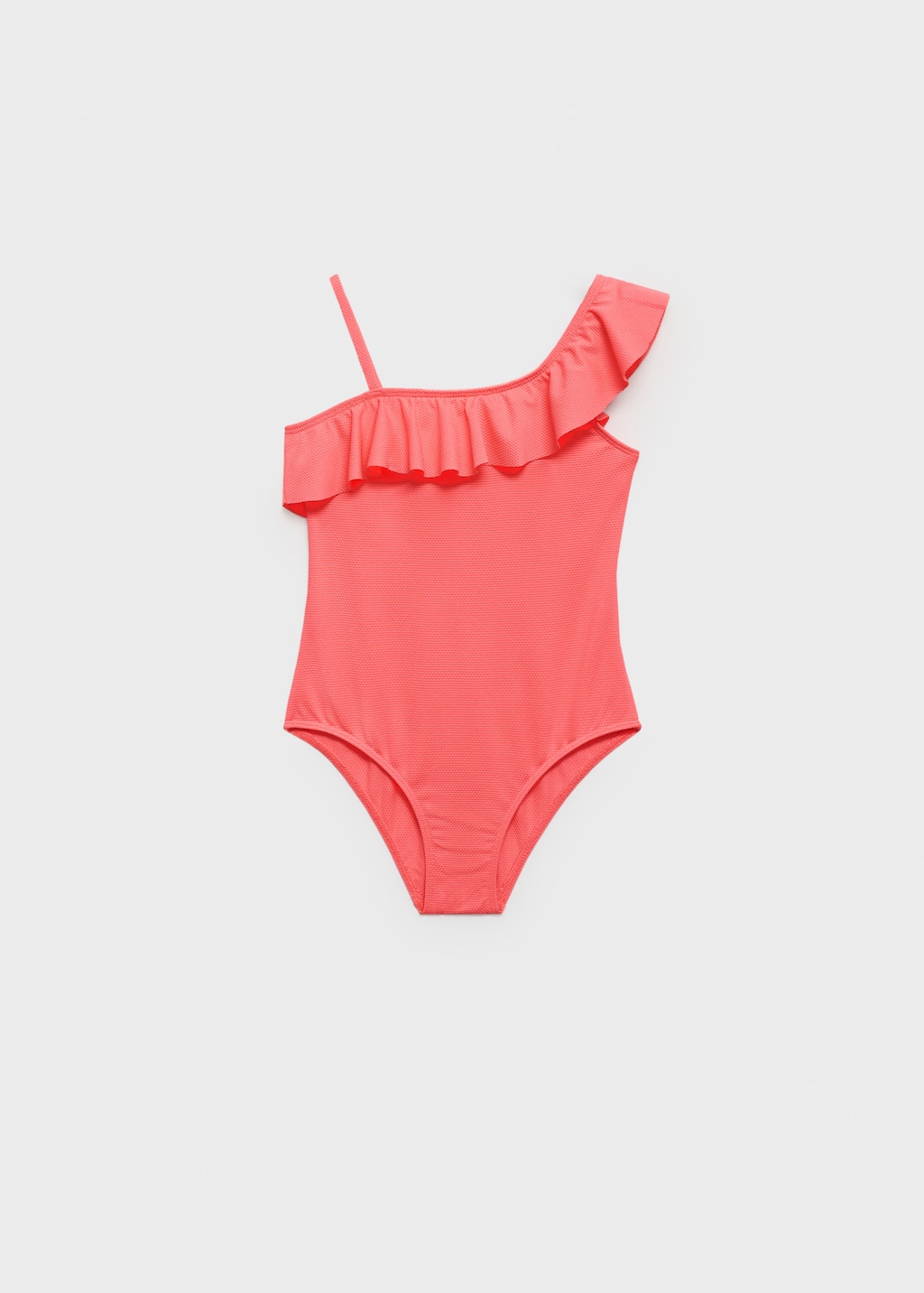 Asymmetric Ruffle Swimsuit Kids MANGO Philippines asymmetric-ruffle-swimsuit-kids-mango-philippines